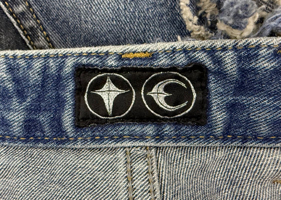 떠그클럽 25FW 엔젤스 데님 팬츠 블루 새상품 상품이미지9