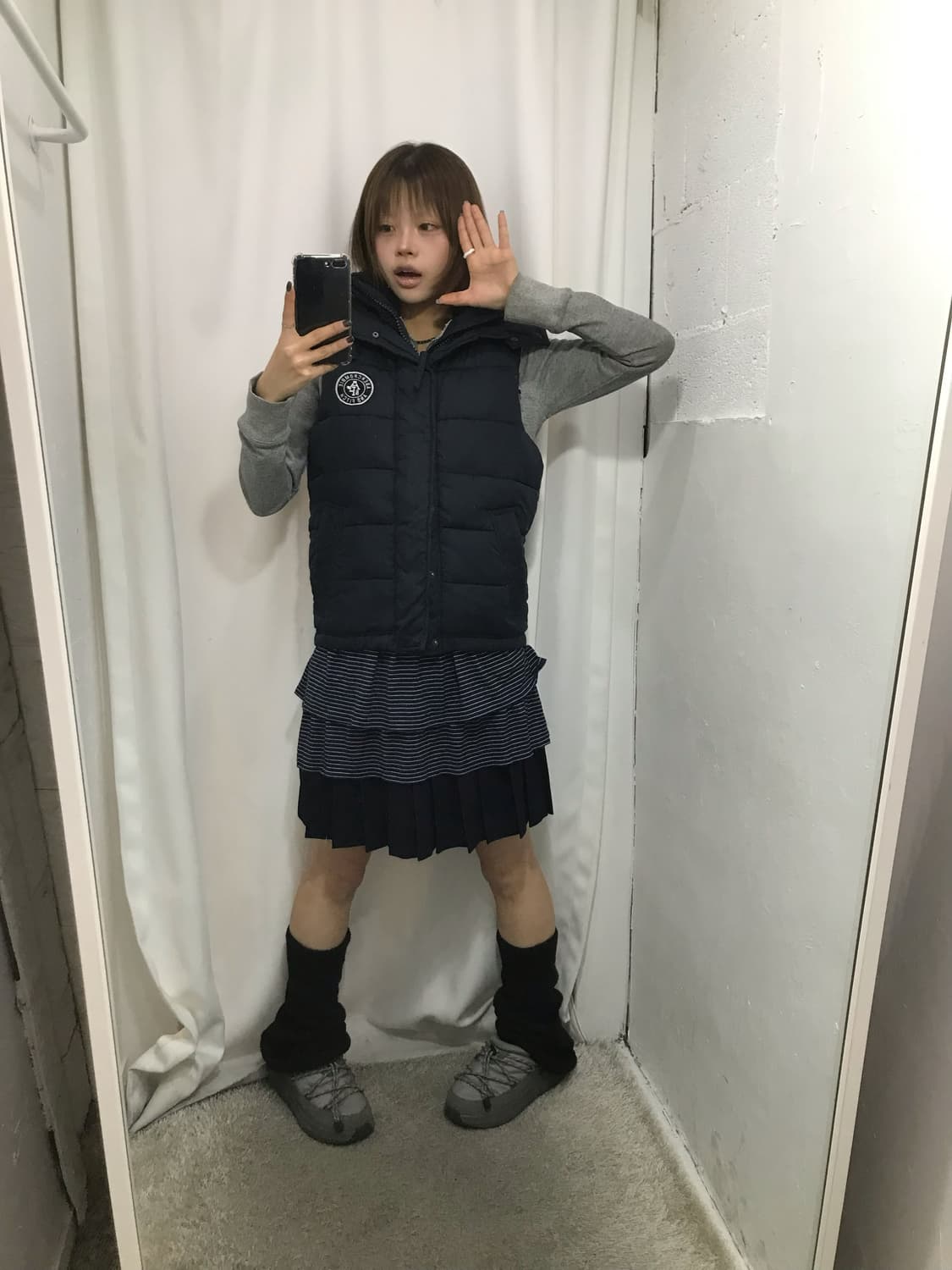 No.아베크롬비 패딩조끼 코디 Set 상품이미지2