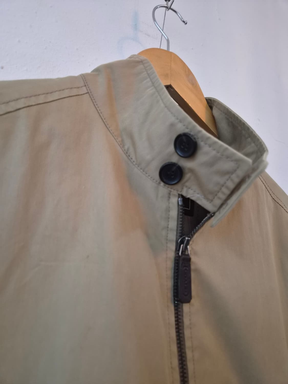 코치 남성 바라쿠타 블루종집업자켓 M사이즈 상품이미지4