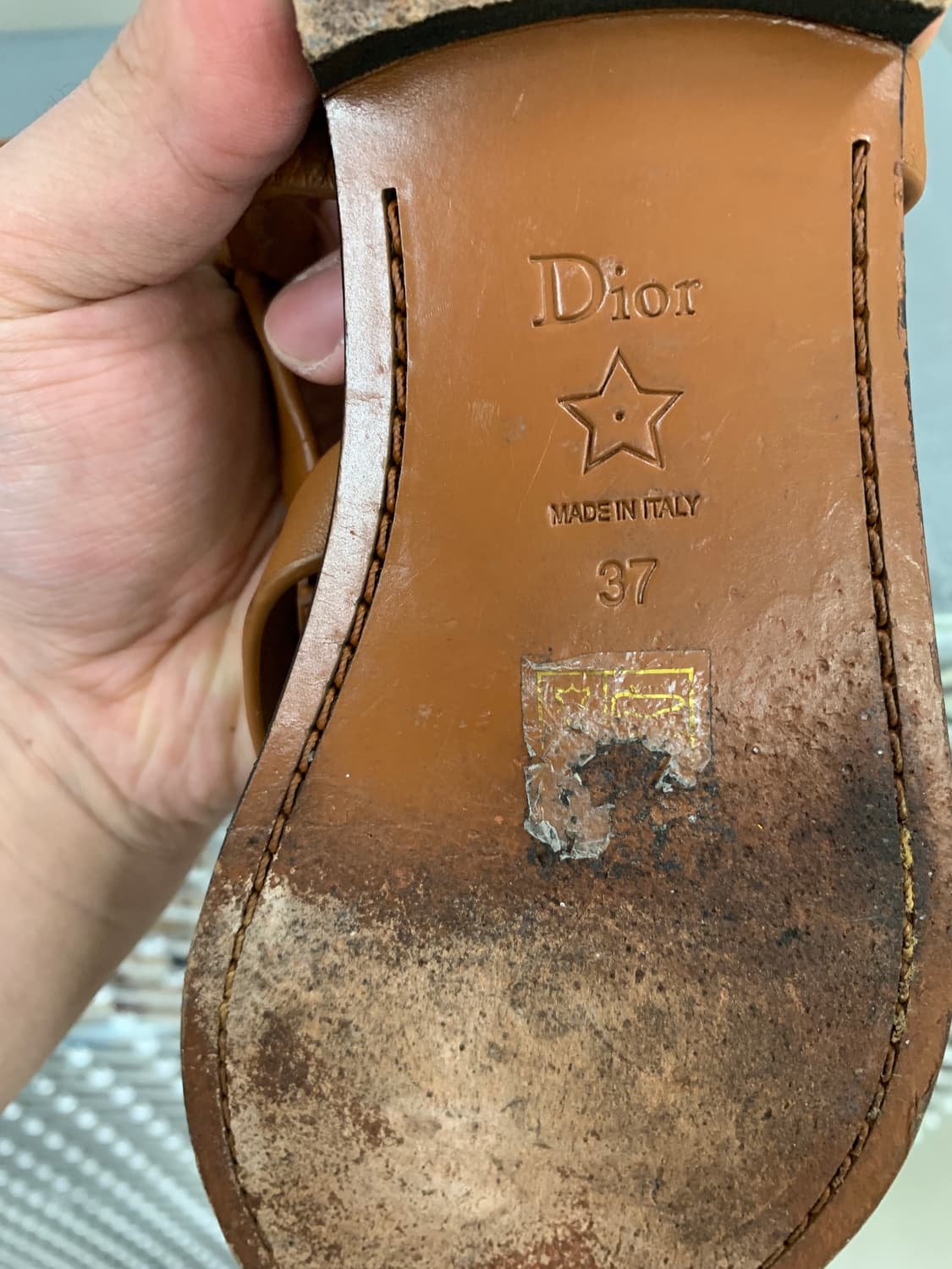 크리스찬 디올 액트 벨크처 샌들 37(235) 상품이미지7