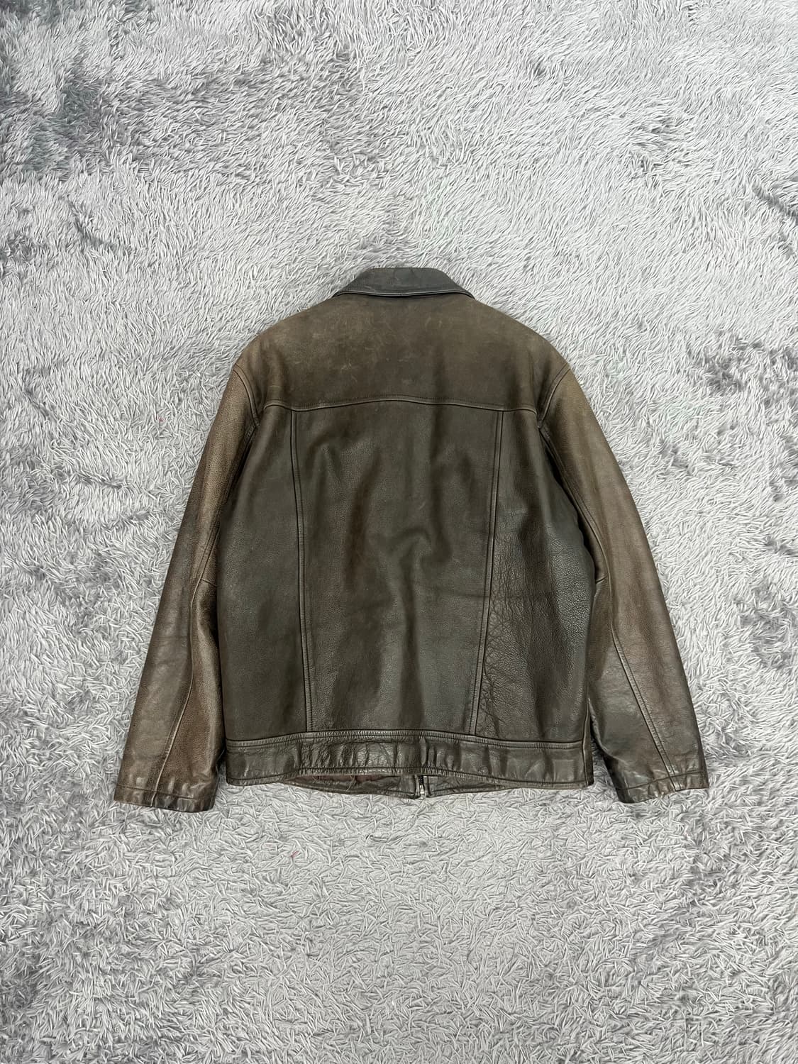 Lee cowhide single biker jk 상품이미지2