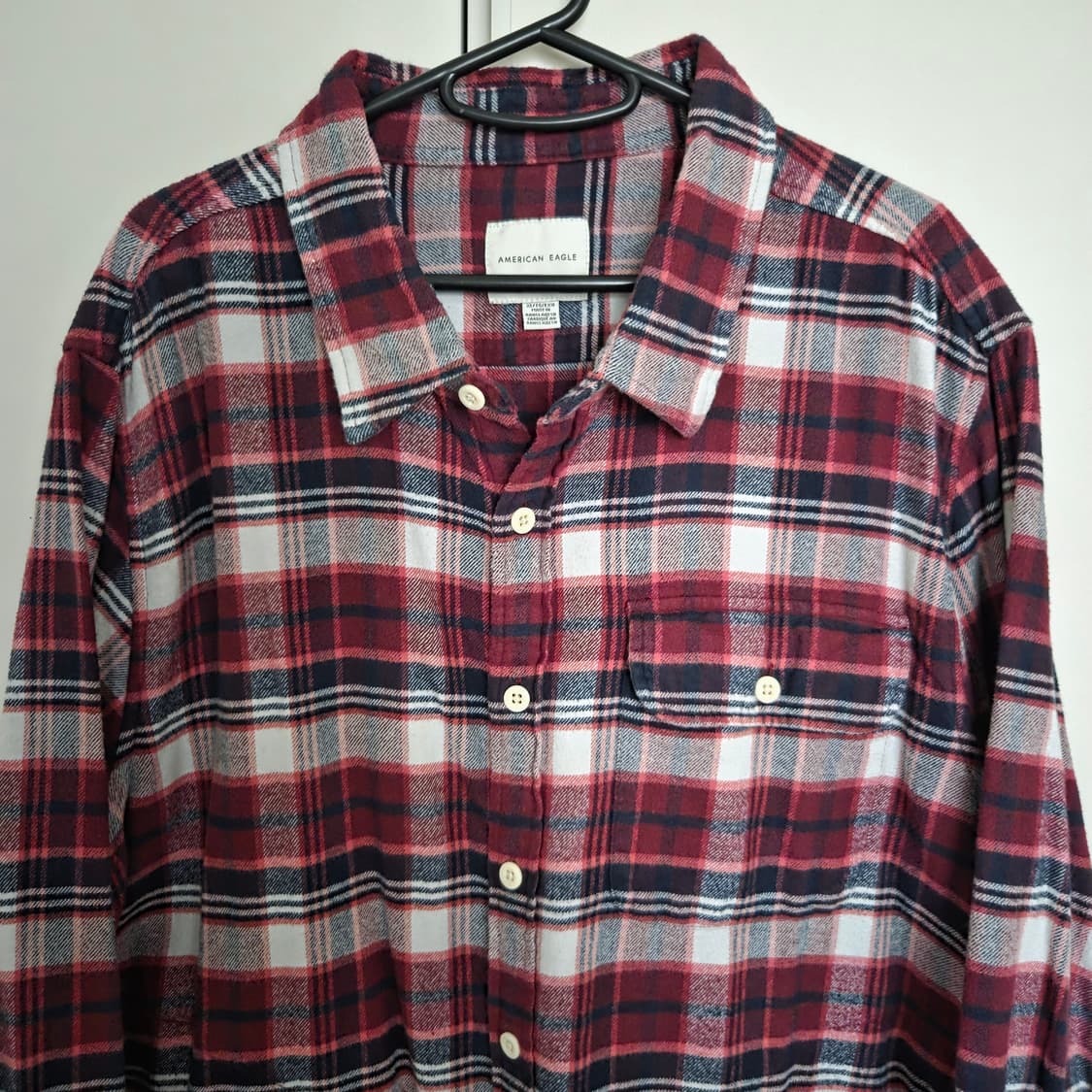 아메리칸 이글 플란넬 체크 셔츠 XL(105) 상품이미지2