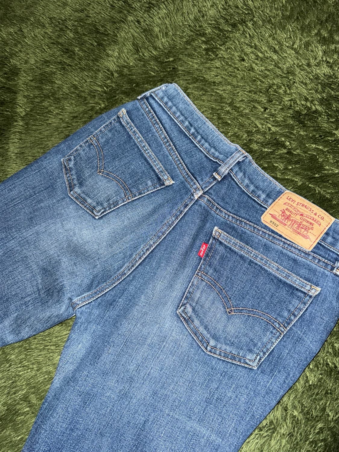 [W31] 리바이스 우먼즈 502 MADE IN JAPAN 데님 팬츠 상품이미지8
