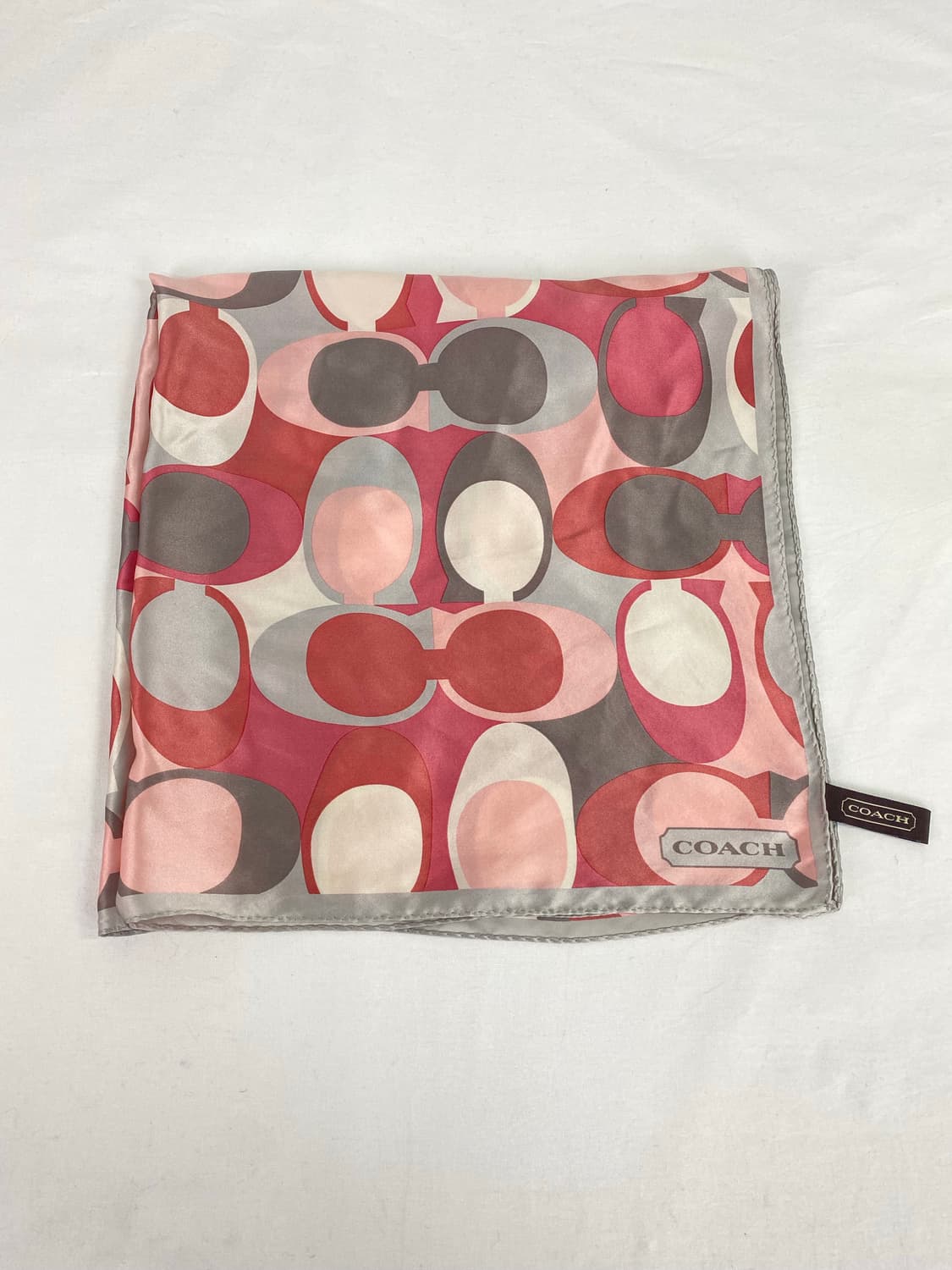 코치 COACH 실크 스카프 상품이미지1