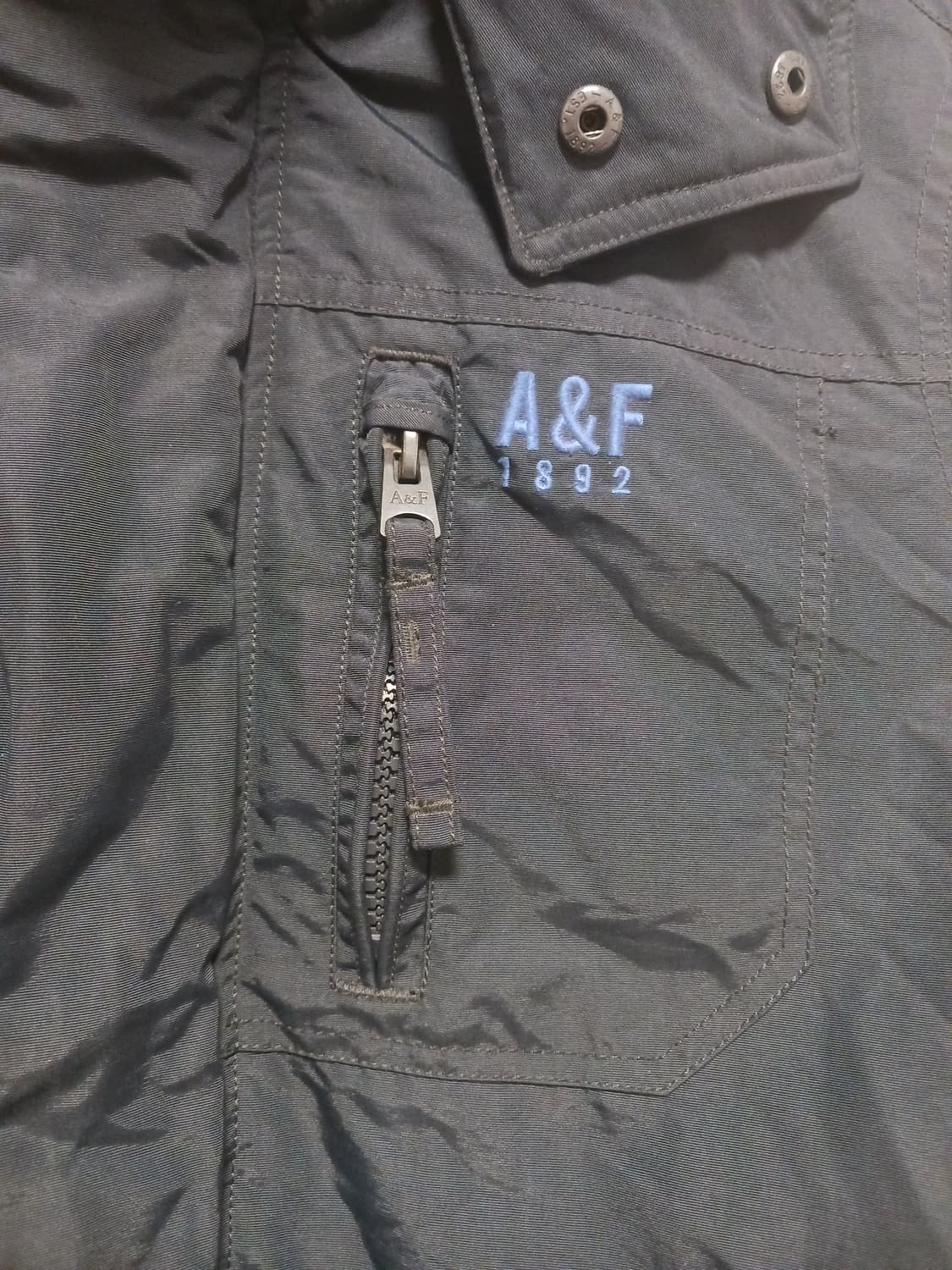 아베크롬비 안감기모 바람악이 패딩 상품이미지2