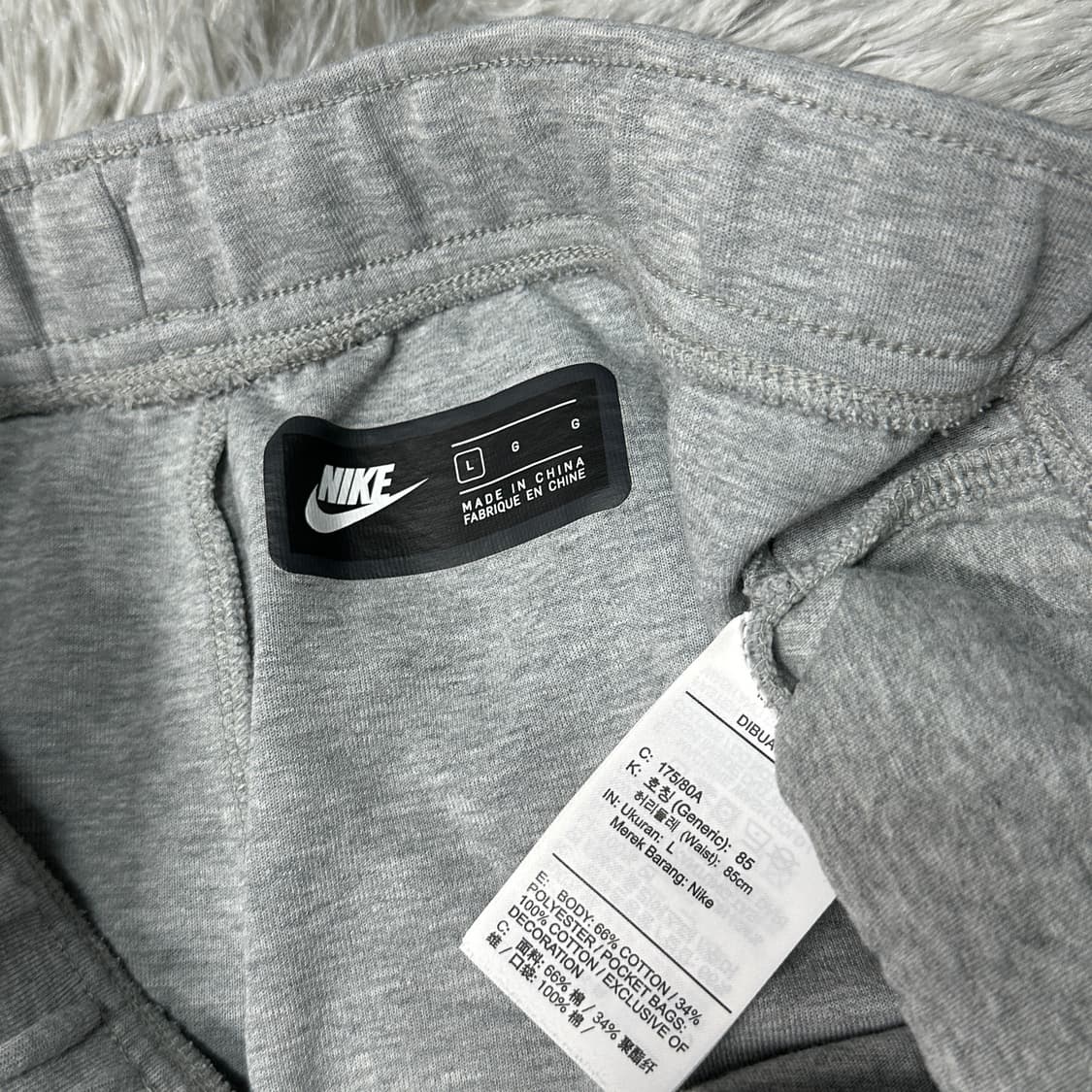 나이키 nsw 테크플리스 조거팬츠 L 상품이미지4