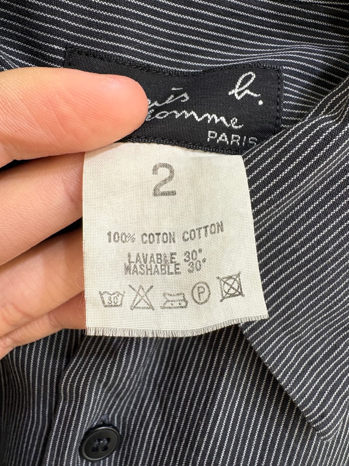 AGNES B. (Made in Japan) 셔츠 상품이미지7