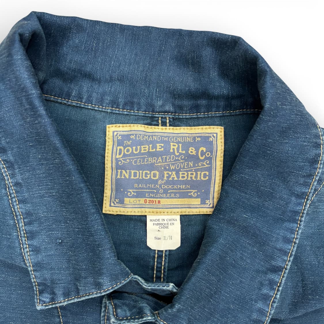 RRL 코튼 린넨 엔지니어 코트 상품이미지3