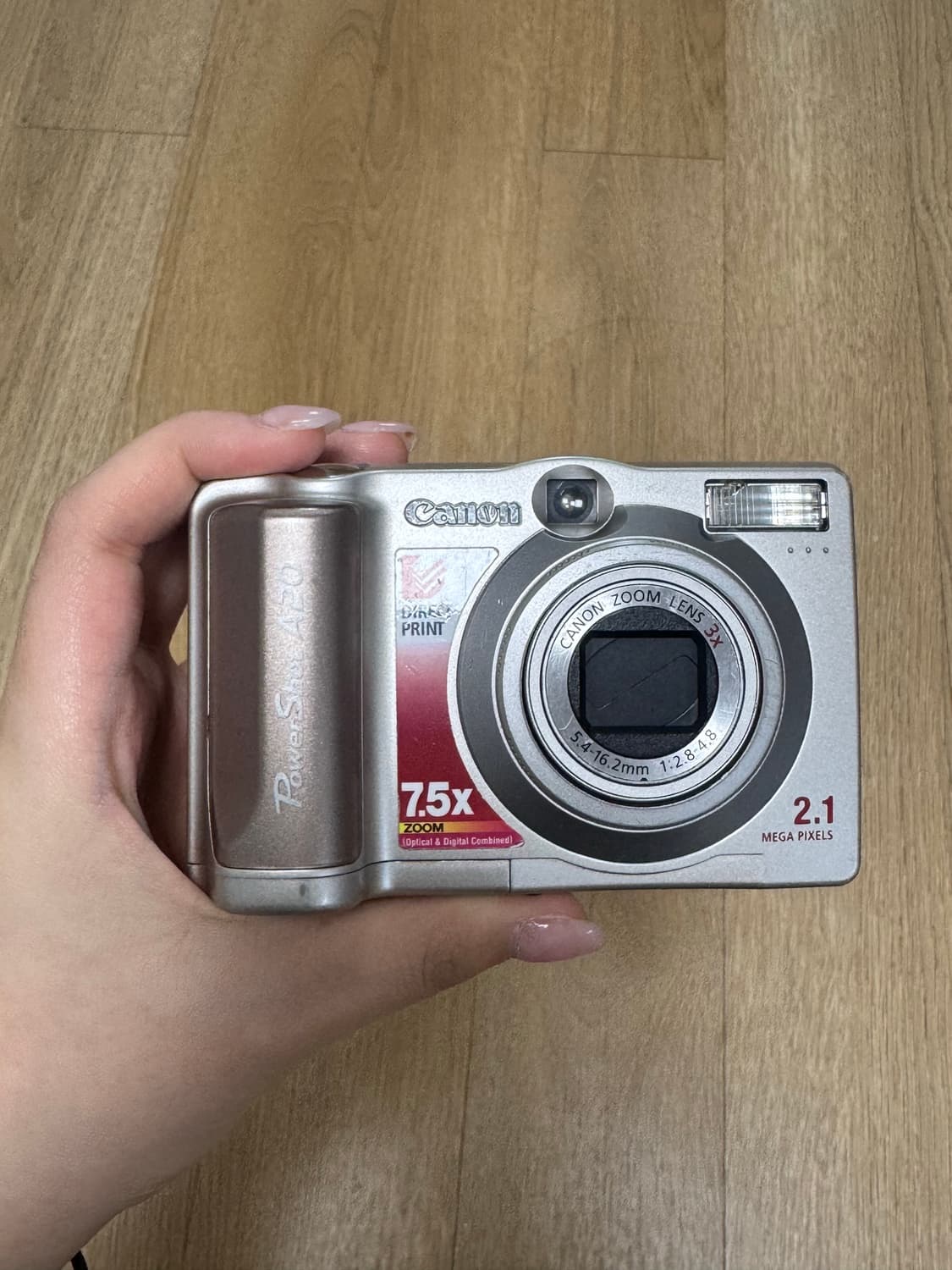 캐논 PowerShot A20 실버 디지털카메라 상품이미지1