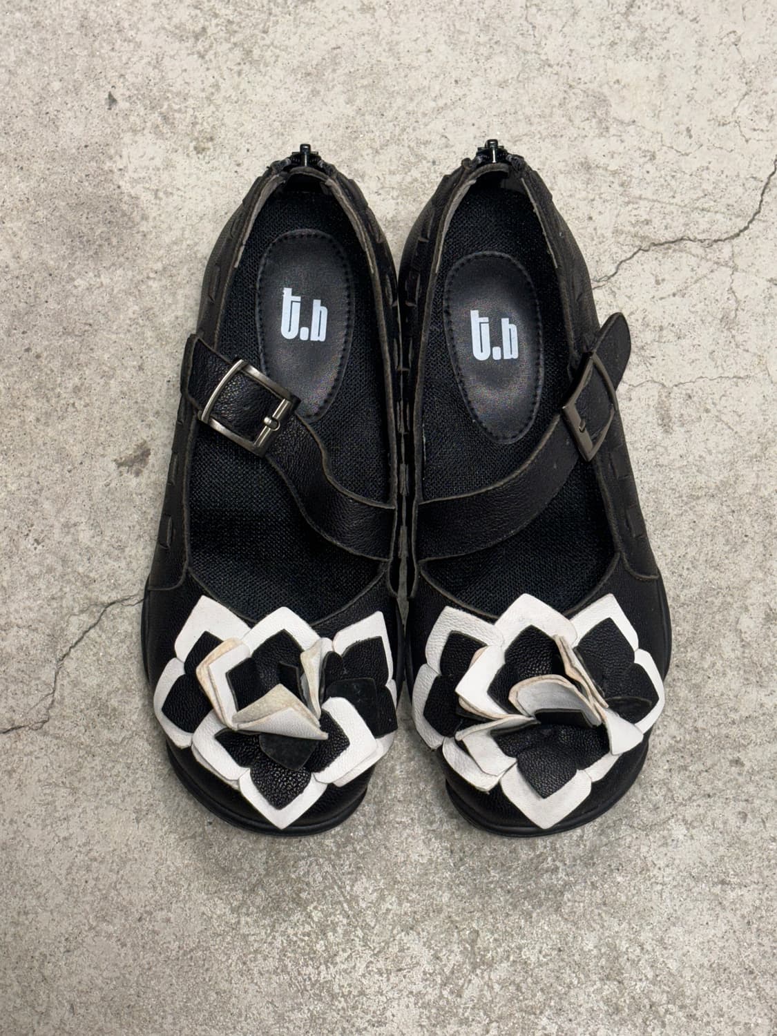 센소유니코 t.b 메리제인 레더슈즈  상품이미지6