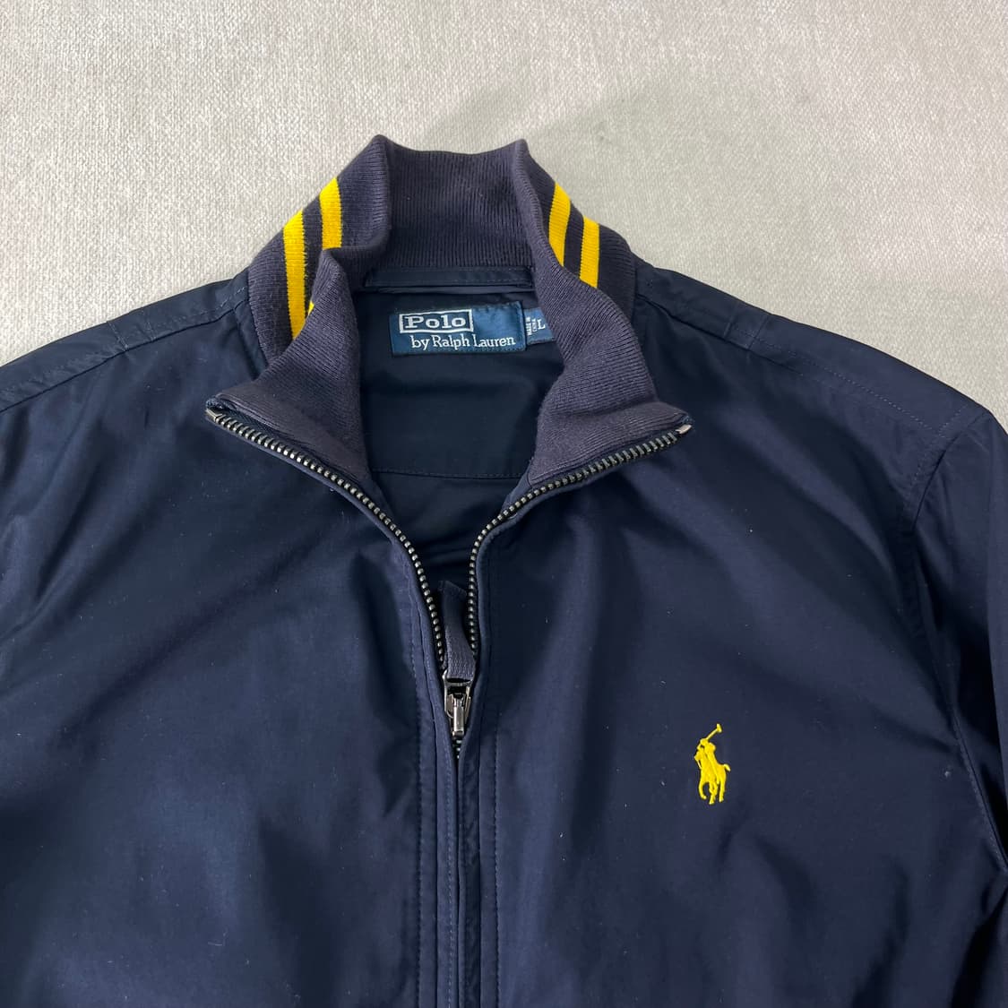 100 폴로랄프로렌 옐로우 포니 스윙톱 바람막이 자켓 상품이미지2