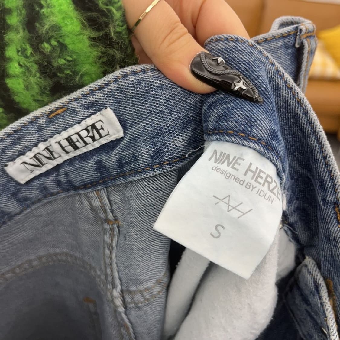 나인헤르츠 올드스쿨 빈티지 캐주얼 데님팬츠 S C08545 상품이미지6