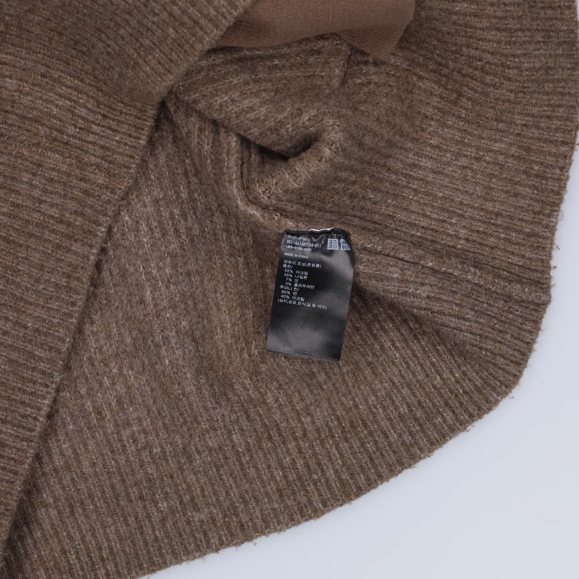 [XXL] 유니클로 울 숄카라 가디건 0107H1 상품이미지5