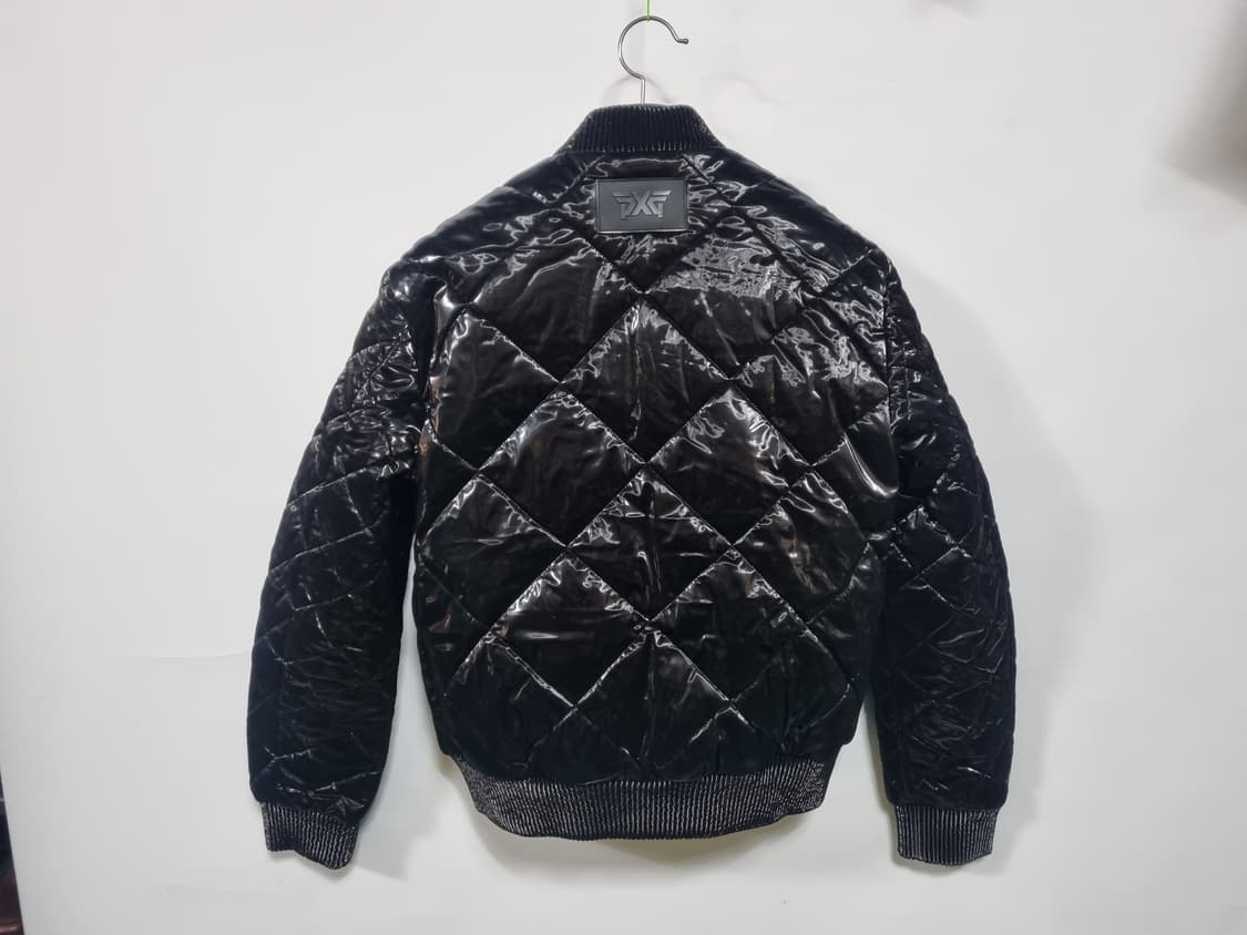 PXG 다이아몬드컷 퀼팅 블랙 봄버 윈터자켓 M 상품이미지2
