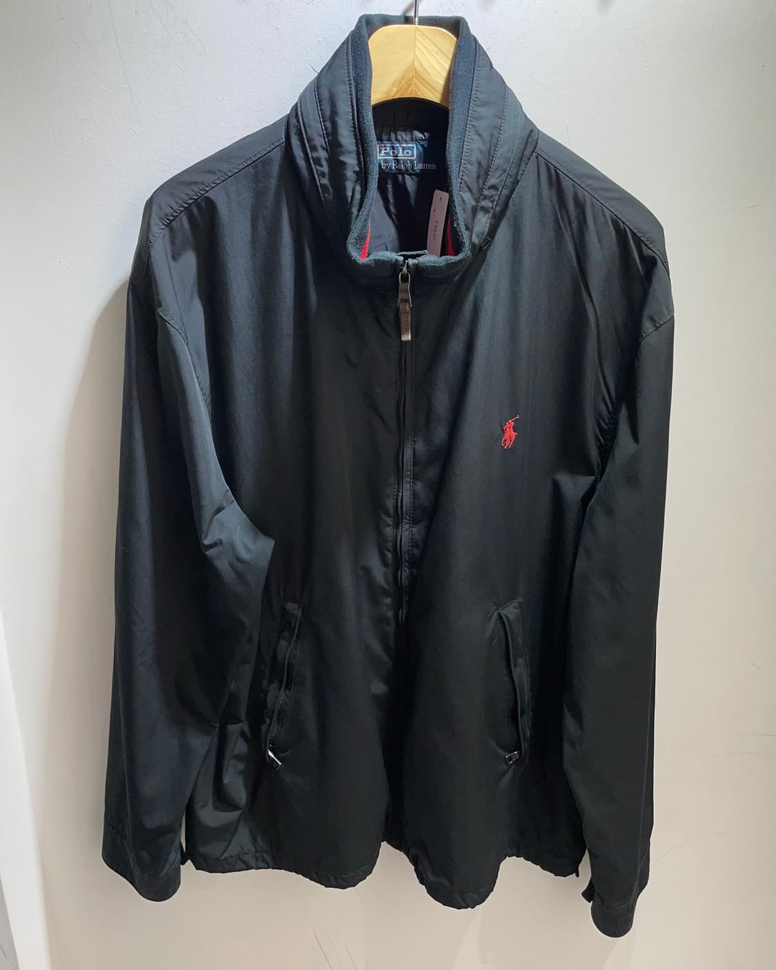 XXL 폴로랄프로렌 블랙 나일론 자켓 상품이미지2