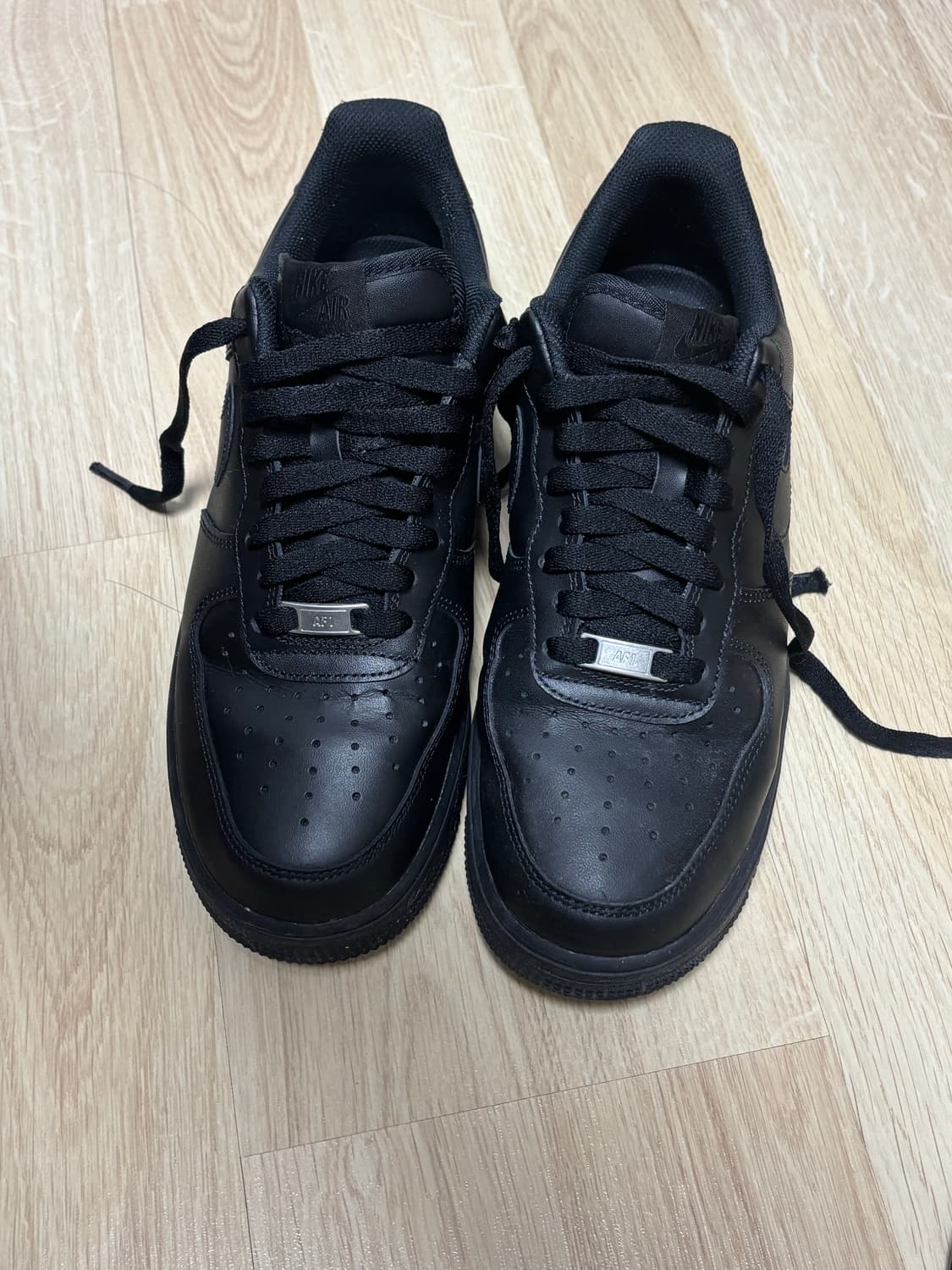 나이키 에어포스 블랙 상품이미지2