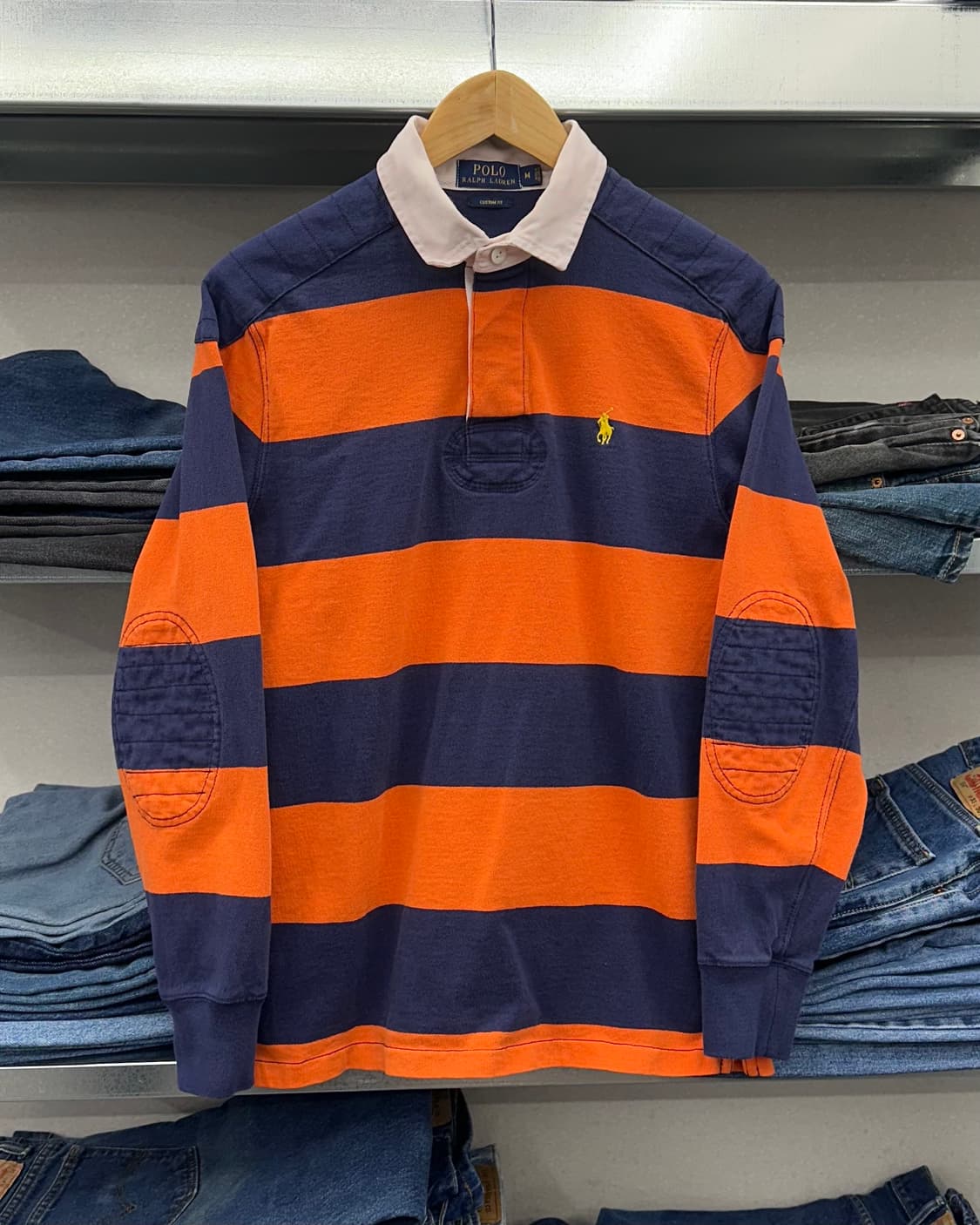 (M)폴로 단가라 럭비티-M1790 상품이미지1