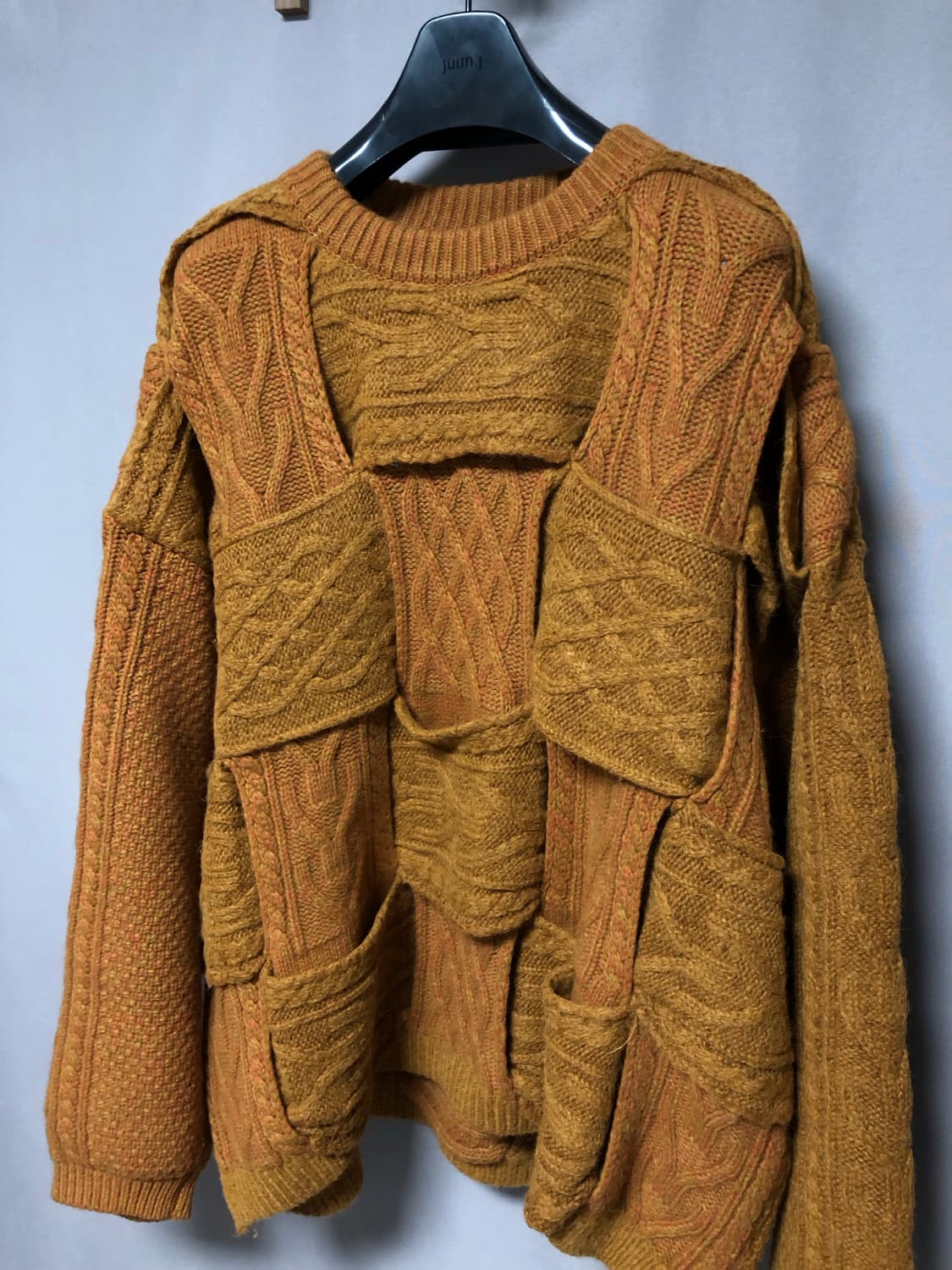 요크 크로싱 케이블 니트 상품이미지2