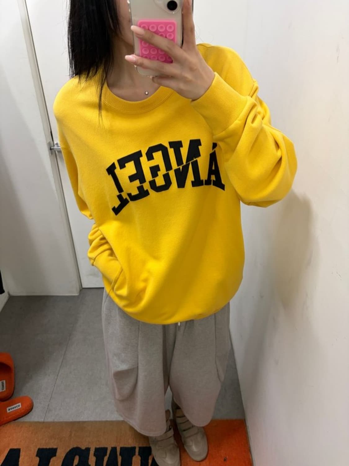 언더커버 사틴 패치 스웻셔츠 상품이미지5
