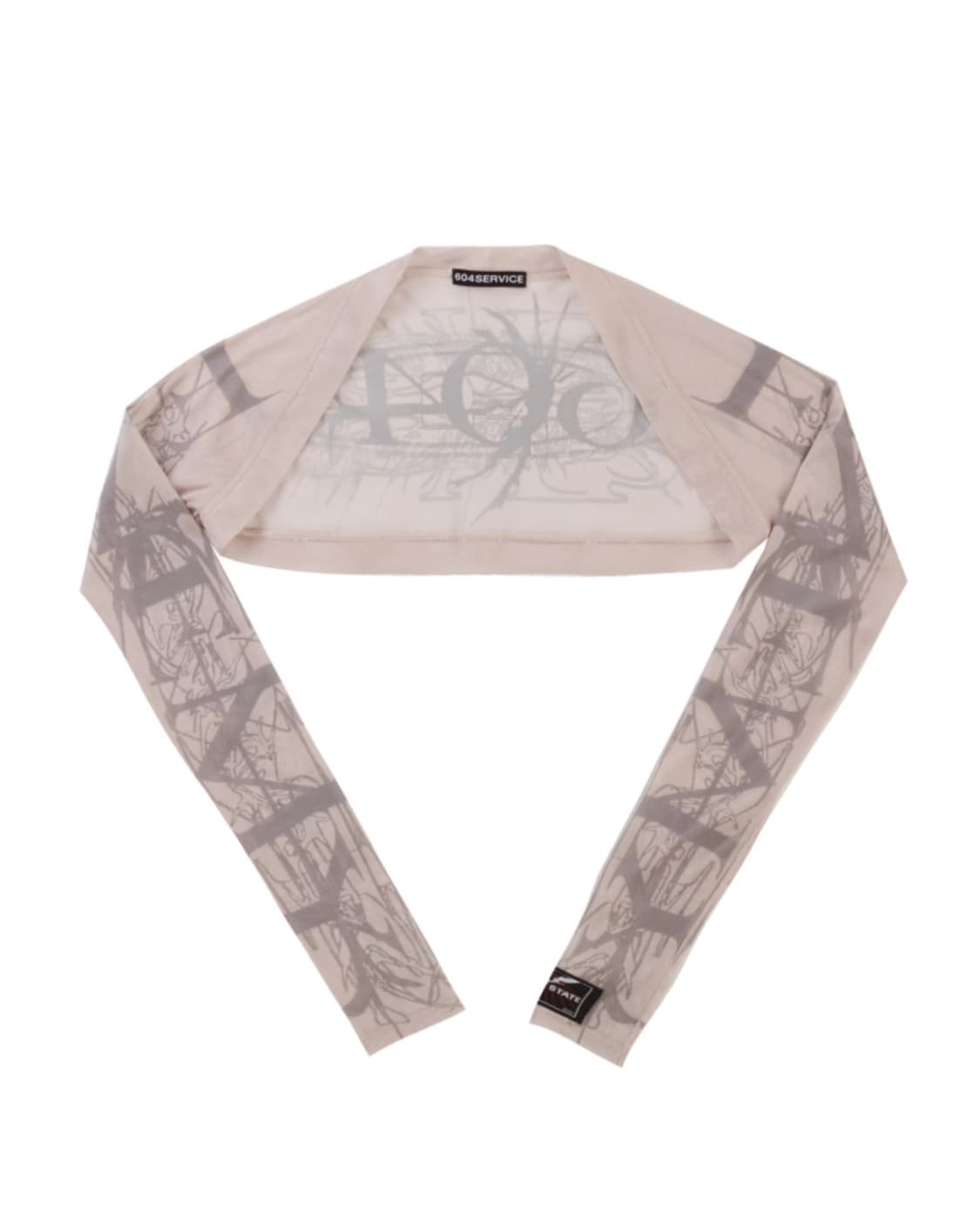 604서비스 매쉬 가디건 볼레로 MESH BOLERO CARDIGAN  상품이미지1