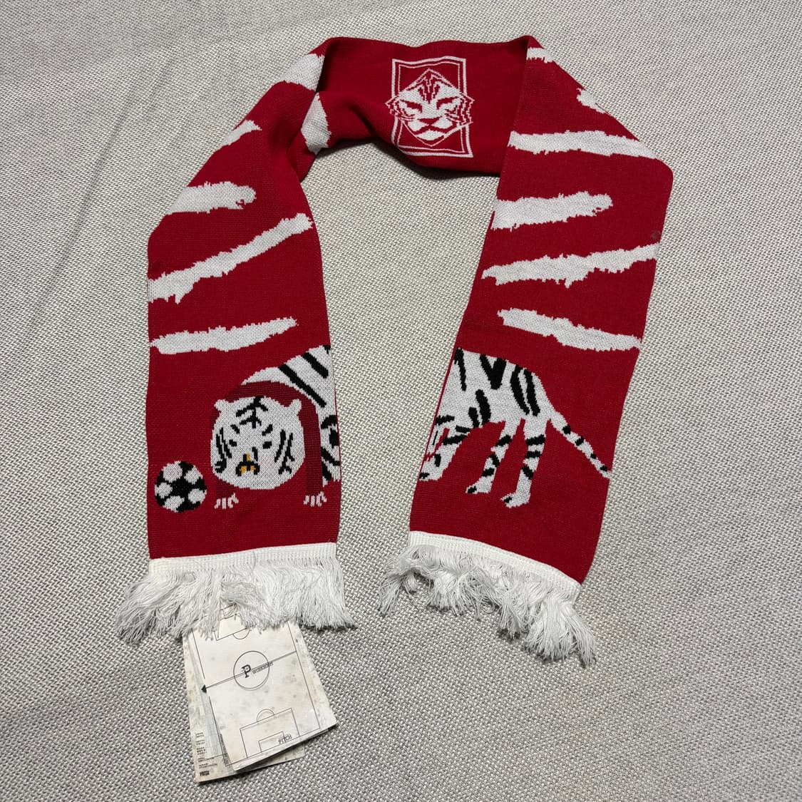 오버더피치 대한민국 국대 축구 머플러 (새상품) 상품이미지1