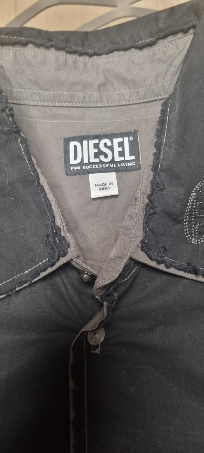 [DIESEL] 빈티지 컷오프 워싱 셔츠 (정품) 상품이미지4