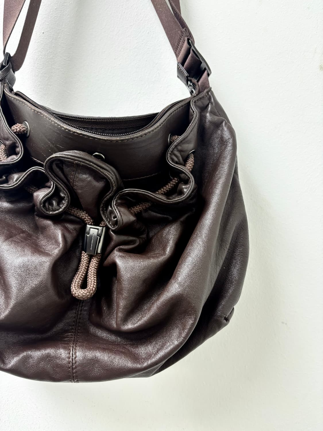 “Vintage” Y2K Brown Leather Bag 상품이미지6