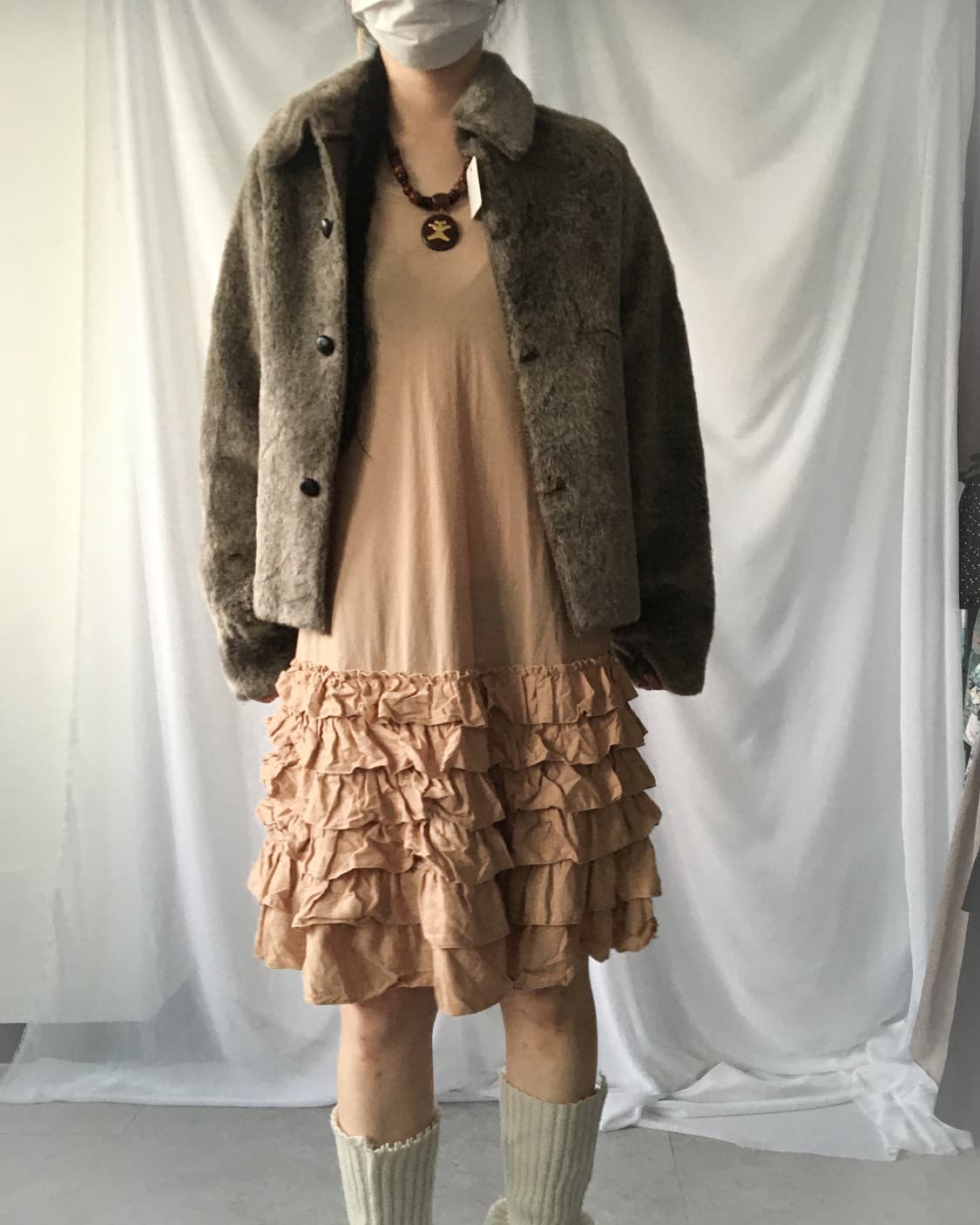 fake fur jacket 상품이미지9