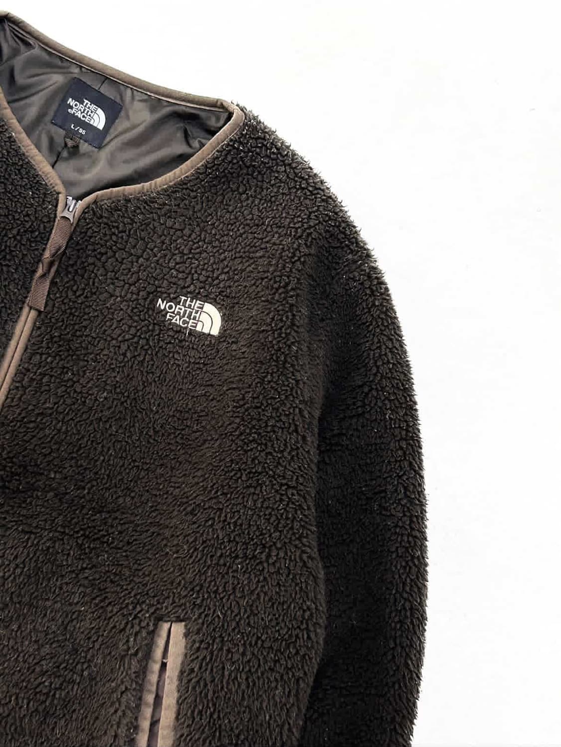 노스페이스 초코 브라운 캠퍼 플리스 자켓 상품이미지5