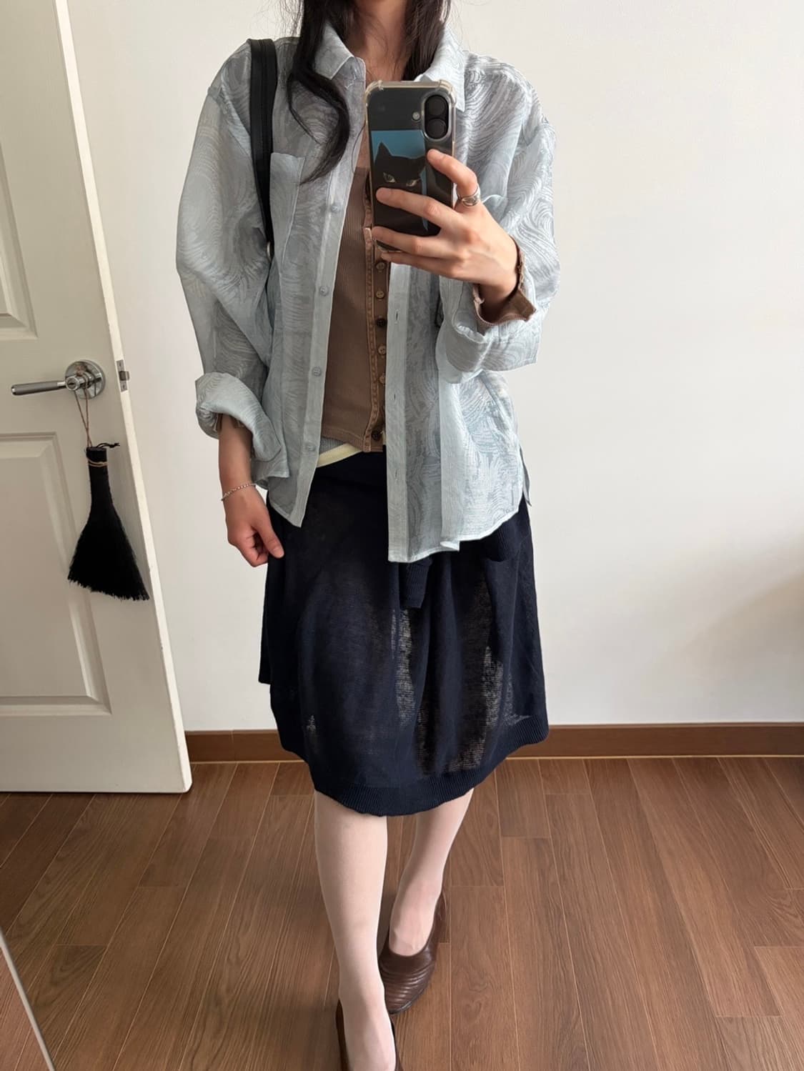 patterned blouse 상품이미지5