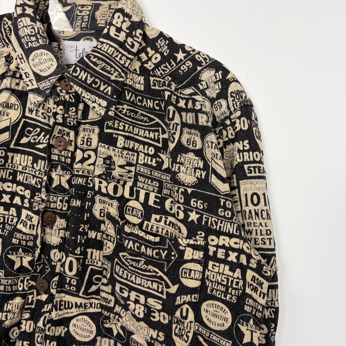 빈티지 패턴 셔츠 상품이미지4