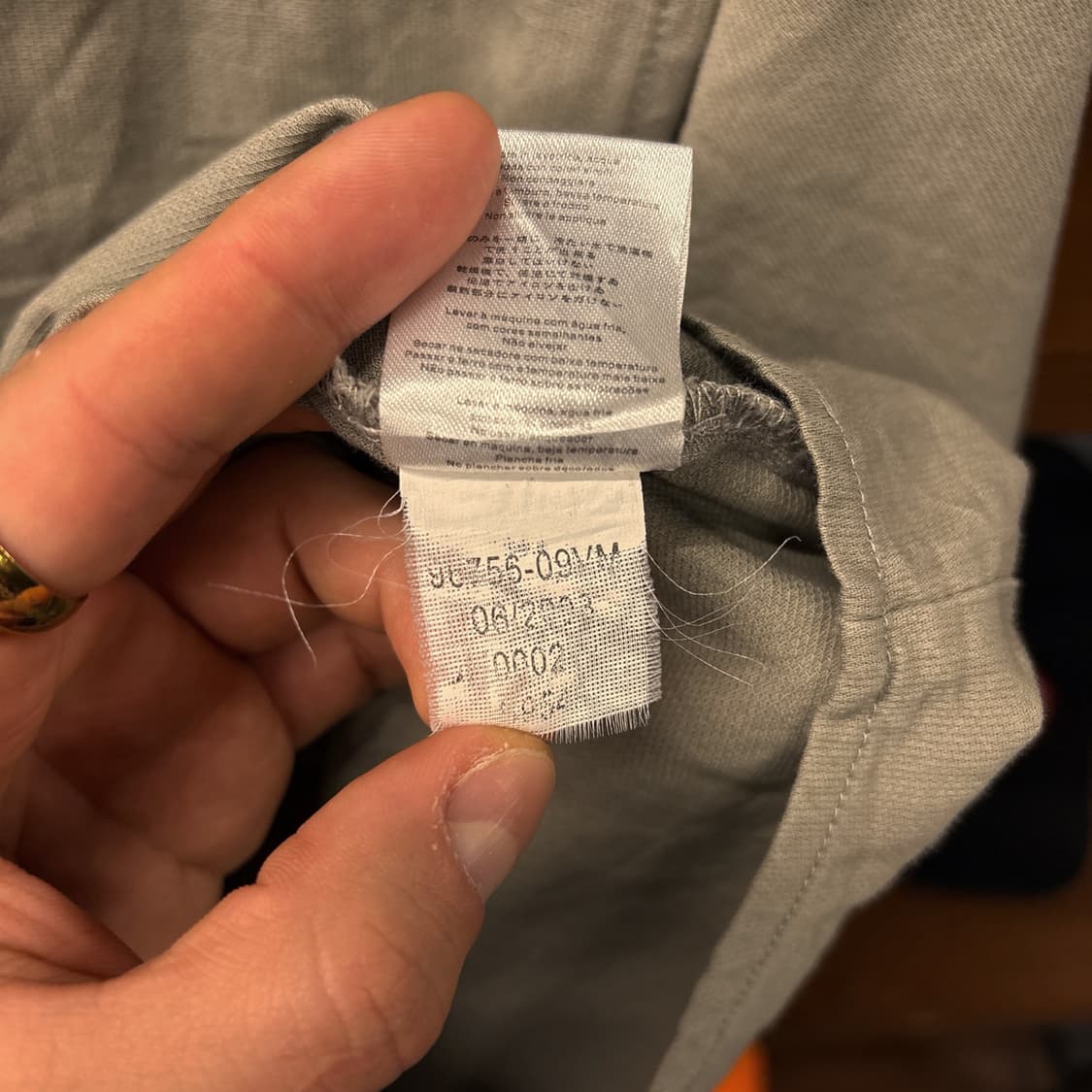 00s 할리데이비슨 플레임스컬 엠브로이드 코튼 워크자켓 N960 상품이미지8