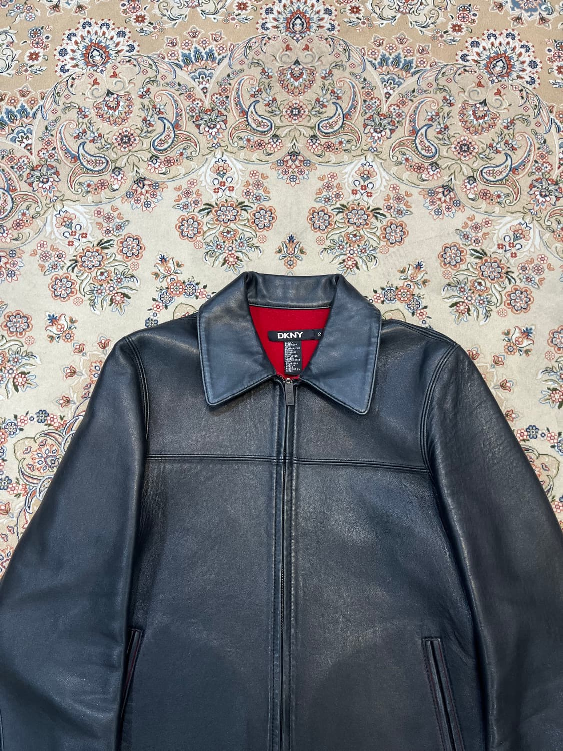 DKNY 리얼 레더 워크 자켓 상품이미지2