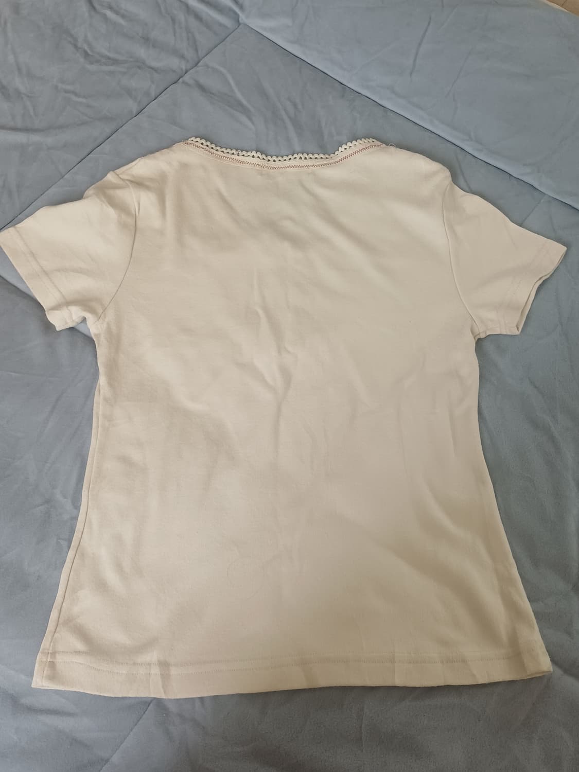 일본빈티지 슬림핏 히피 반팔티셔츠 상품이미지4