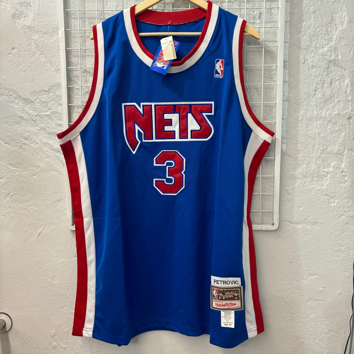 미첼&네스 NBA 뉴욕네츠 슬리브리스 유니폼 져지 2XL 상품이미지1