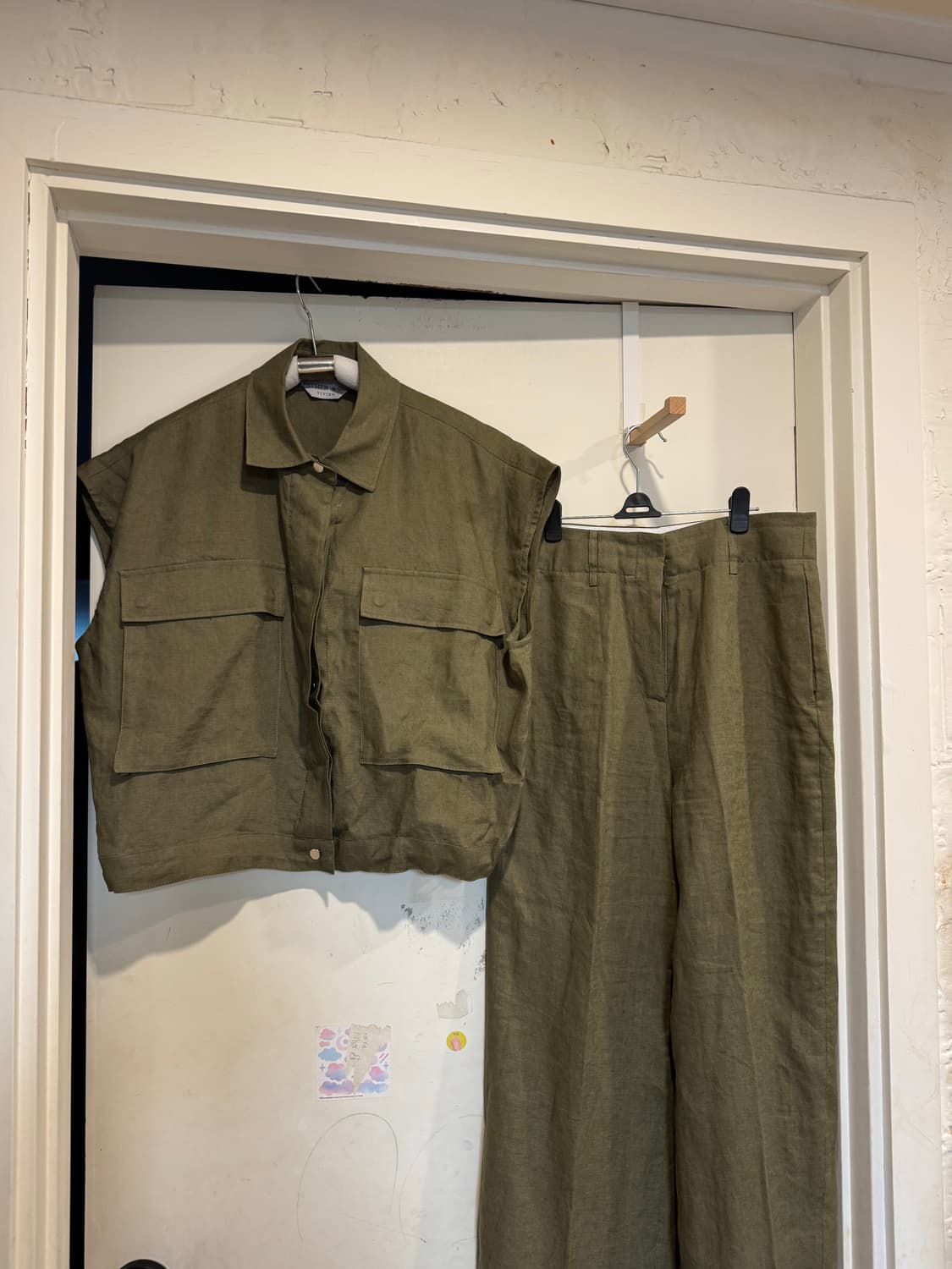 제평 드에스더 린넨 셋업 상품이미지2