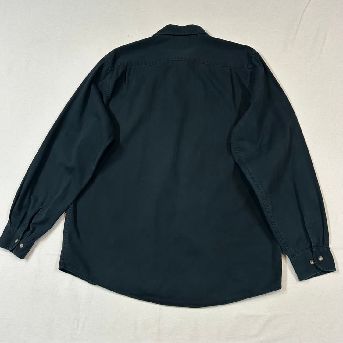 L) Wrangler 랭글러 투포켓 워크웨어 코튼 셔츠 블랙 W33 상품이미지5