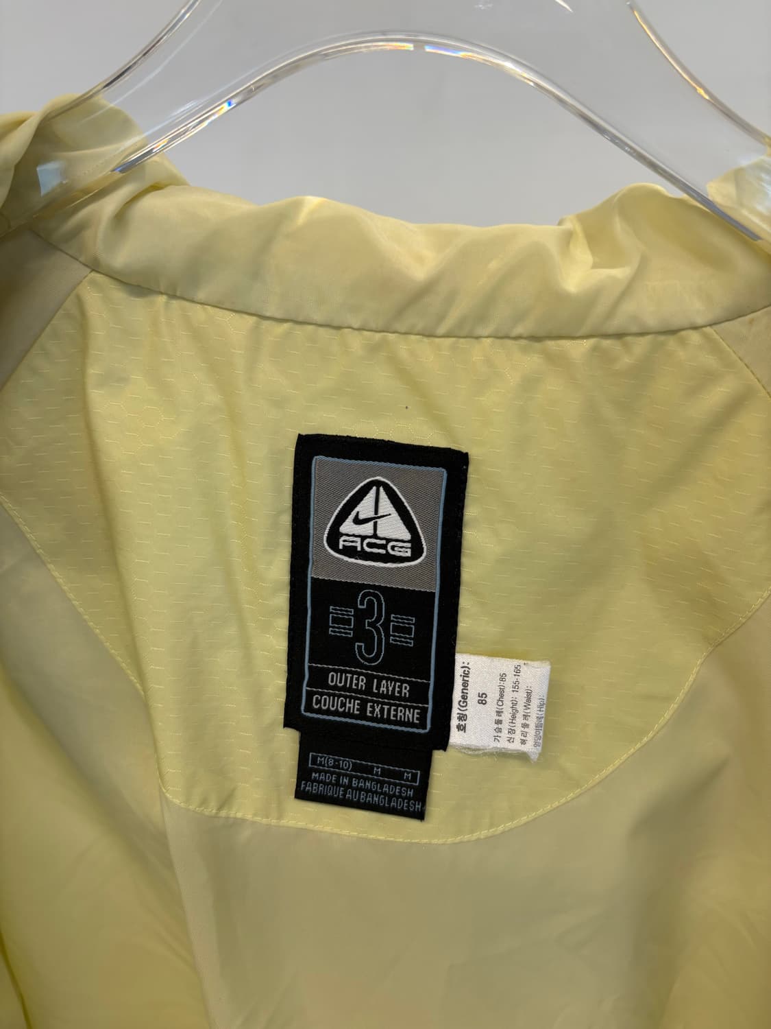 Nike ACG yellow windbreaker 상품이미지9