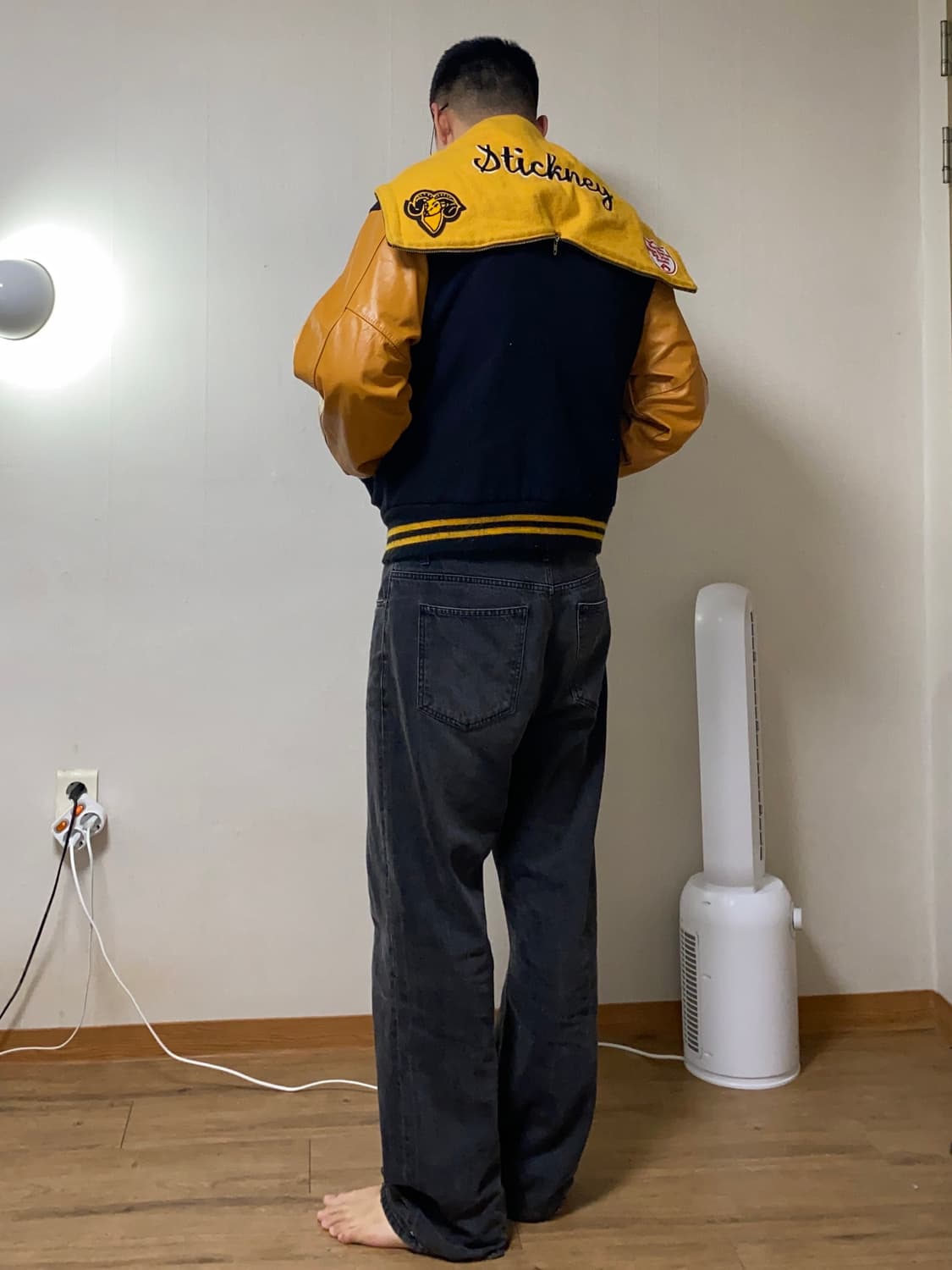 Ripon 빈티지 바시티 자켓 상품이미지1
