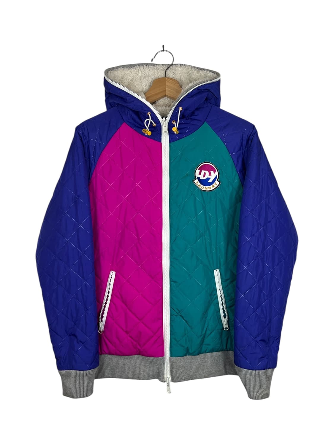 Laundry 컬러블록 리버시블 후드 점퍼 S 상품이미지4