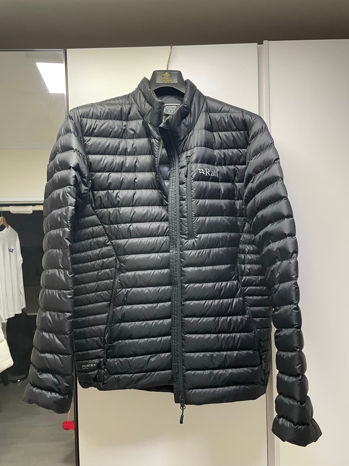 Rab 랩 마이크로라이트 자켓 블랙 L 상품이미지1