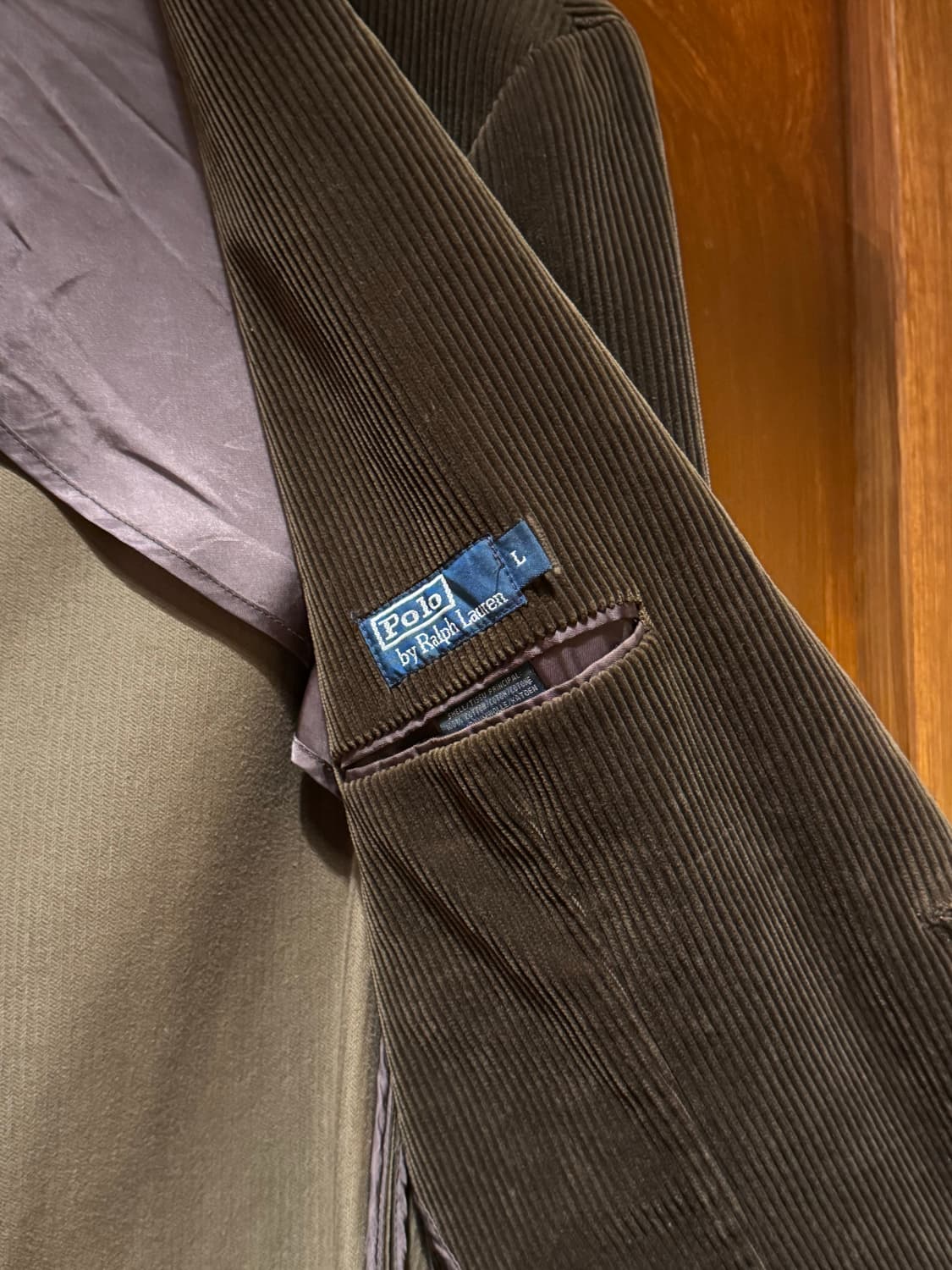 폴로 랄프로렌 코듀로이 블레이저 (L) 상품이미지5