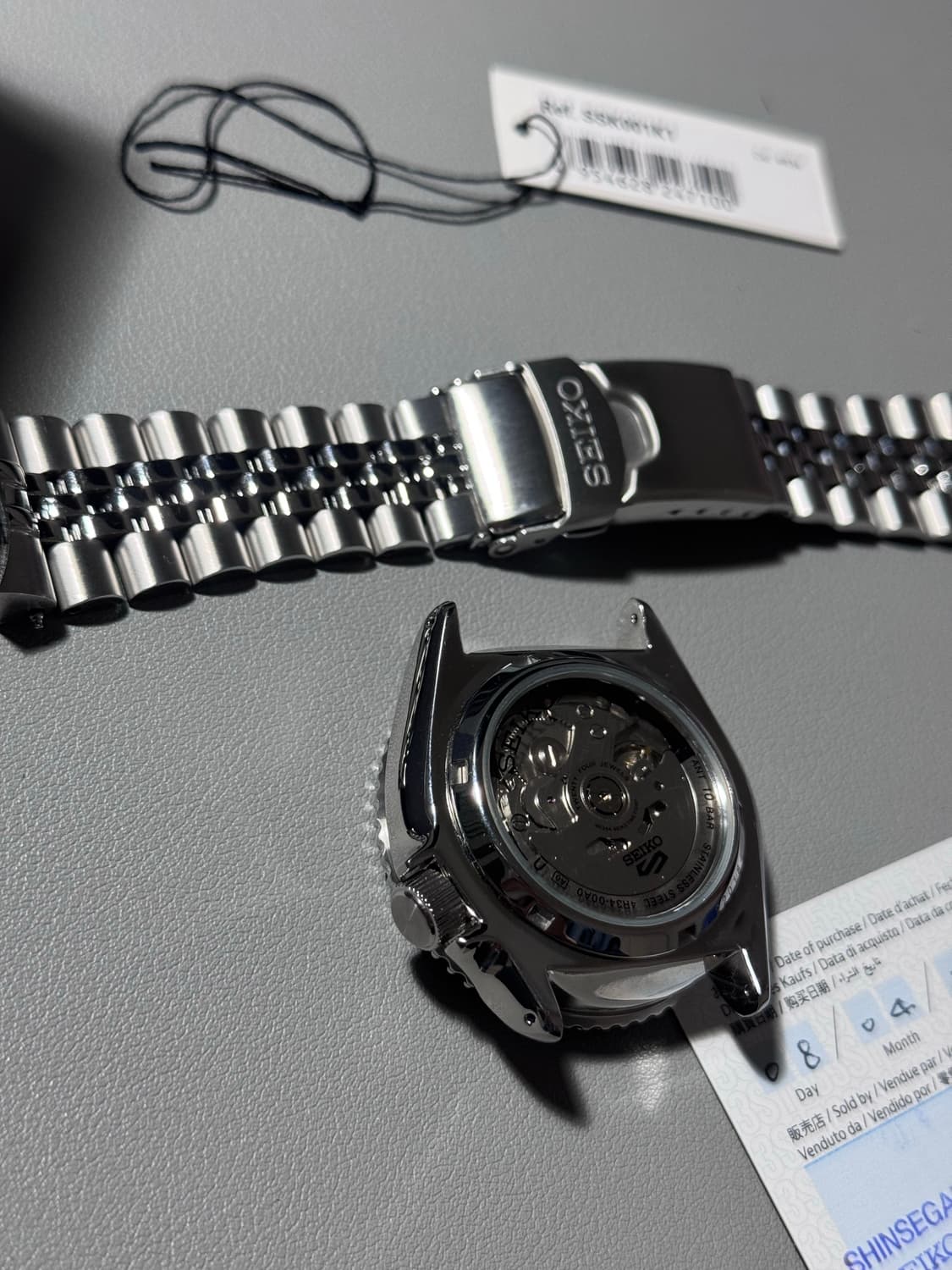 세이코 gmt SSK001K1 새상품급 상품이미지4