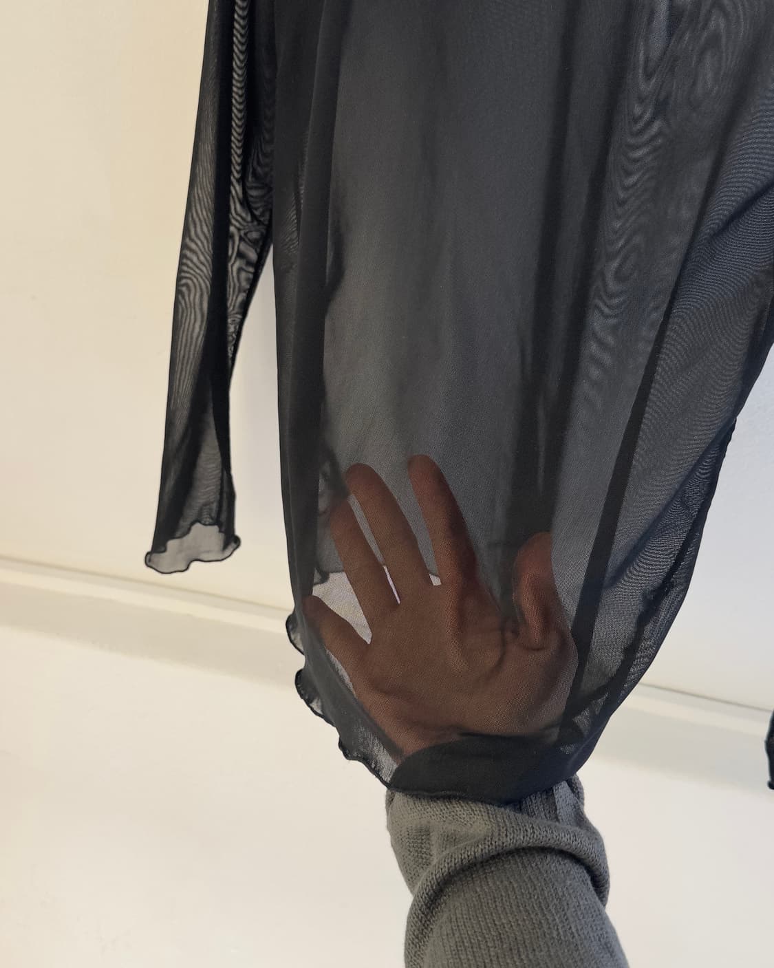 [VTG] black layered sleeve 상품이미지2