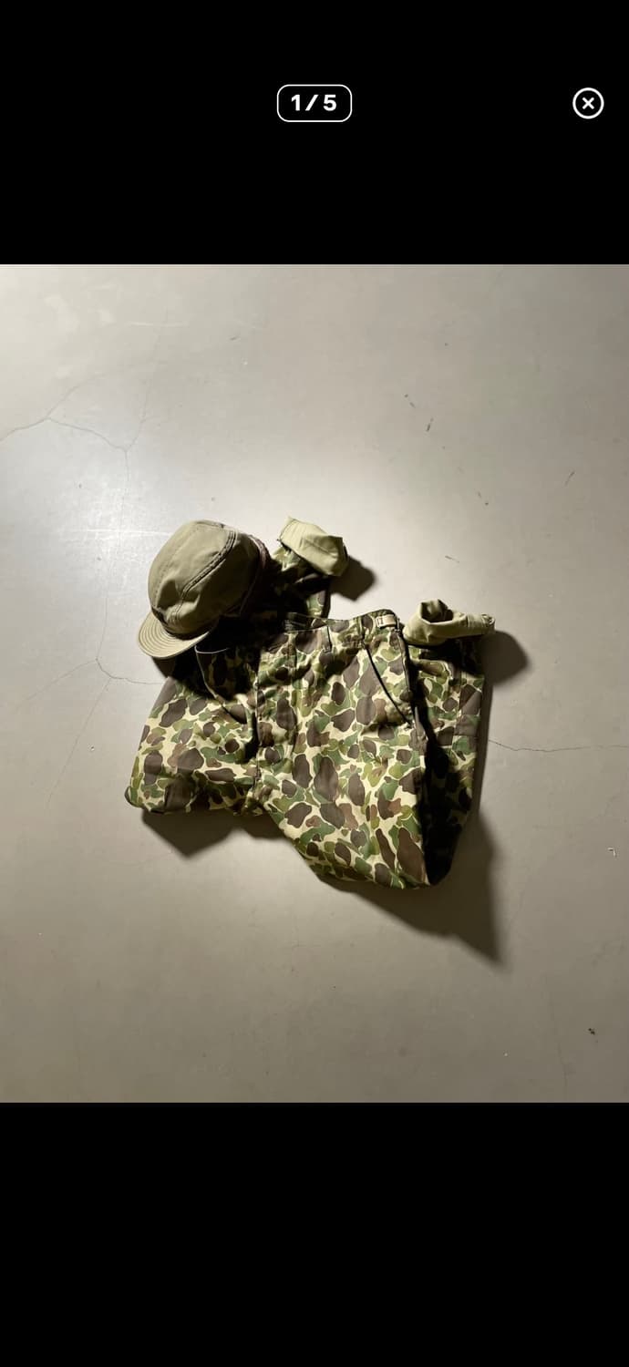 덕 카모 팬츠 상품이미지2