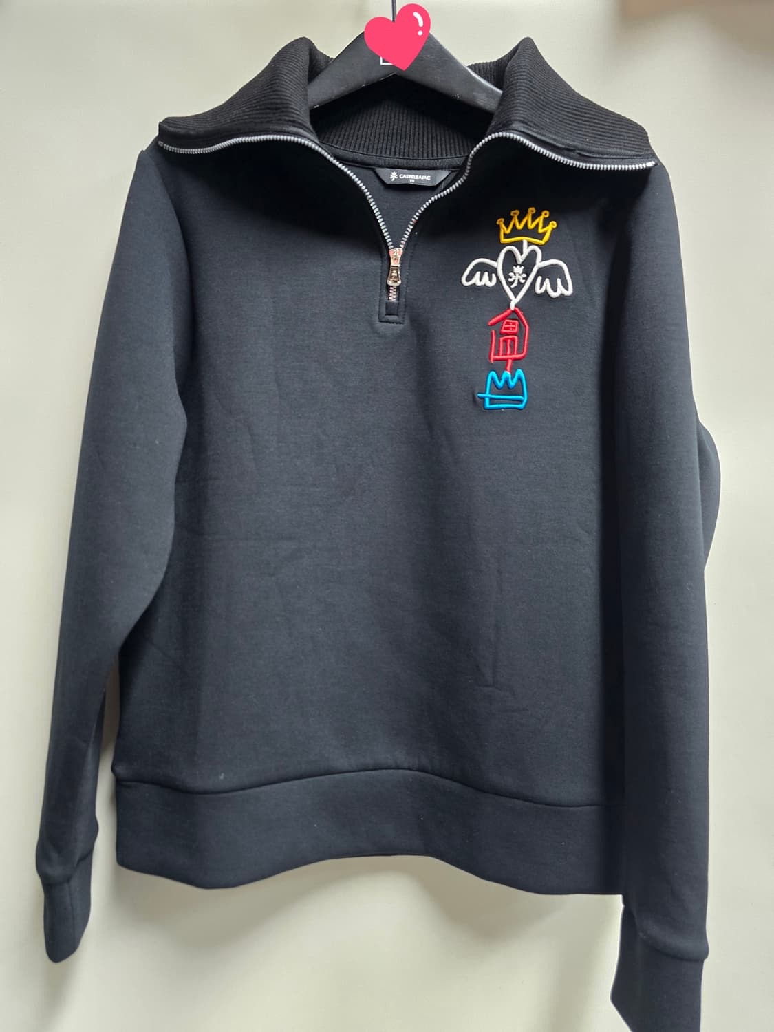 까스텔바작 반집업 긴팔티 90 상품이미지1