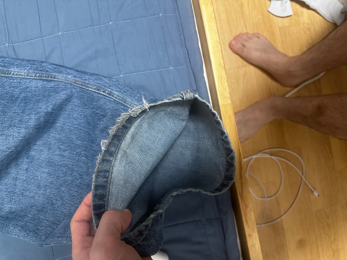 해칭룸 와이드 커브진 상품이미지3