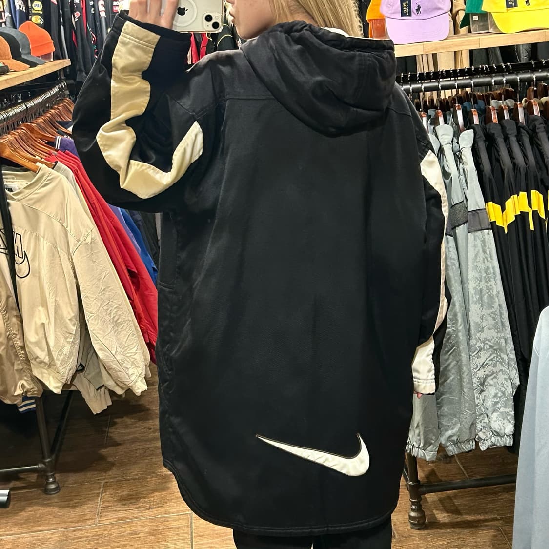 [HI] 나이키 롱패딩 블랙 상품이미지5