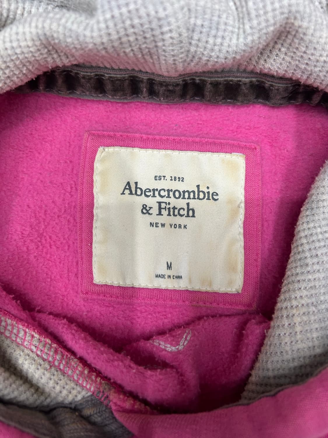  아베크롬비 핑크후디 상품이미지3