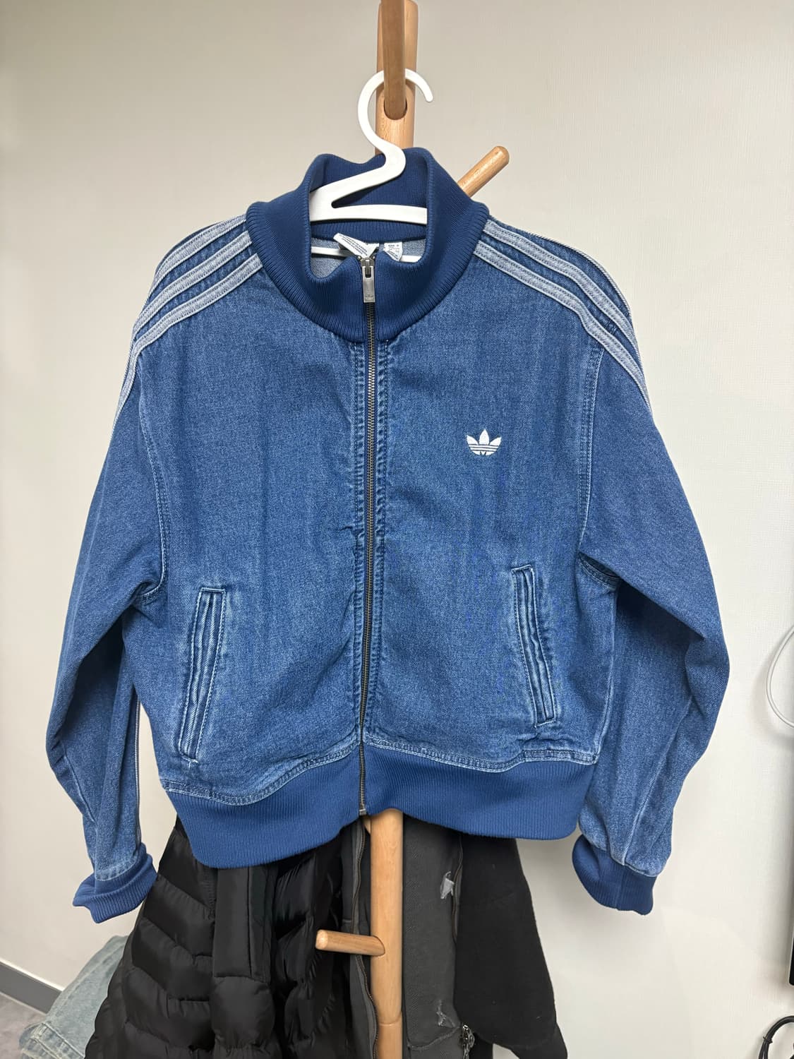 아디다스 데님 트랙탑 ,아디다스 져지 , 아디다스 데님 져지, 아디다그 상품이미지1